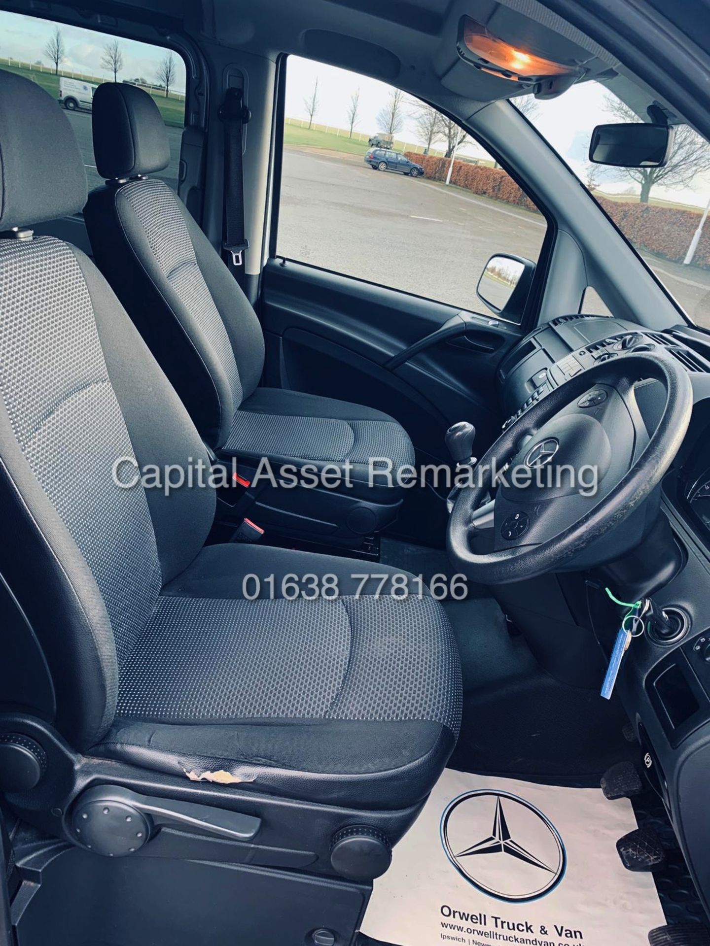 MERCEDES VITO 113CDI "5 SEATER DUALINER / COMBI VAN" LWB (12 REG) 1 OWNER FSH - AIR CON - CRUISE !!! - Bild 7 aus 17