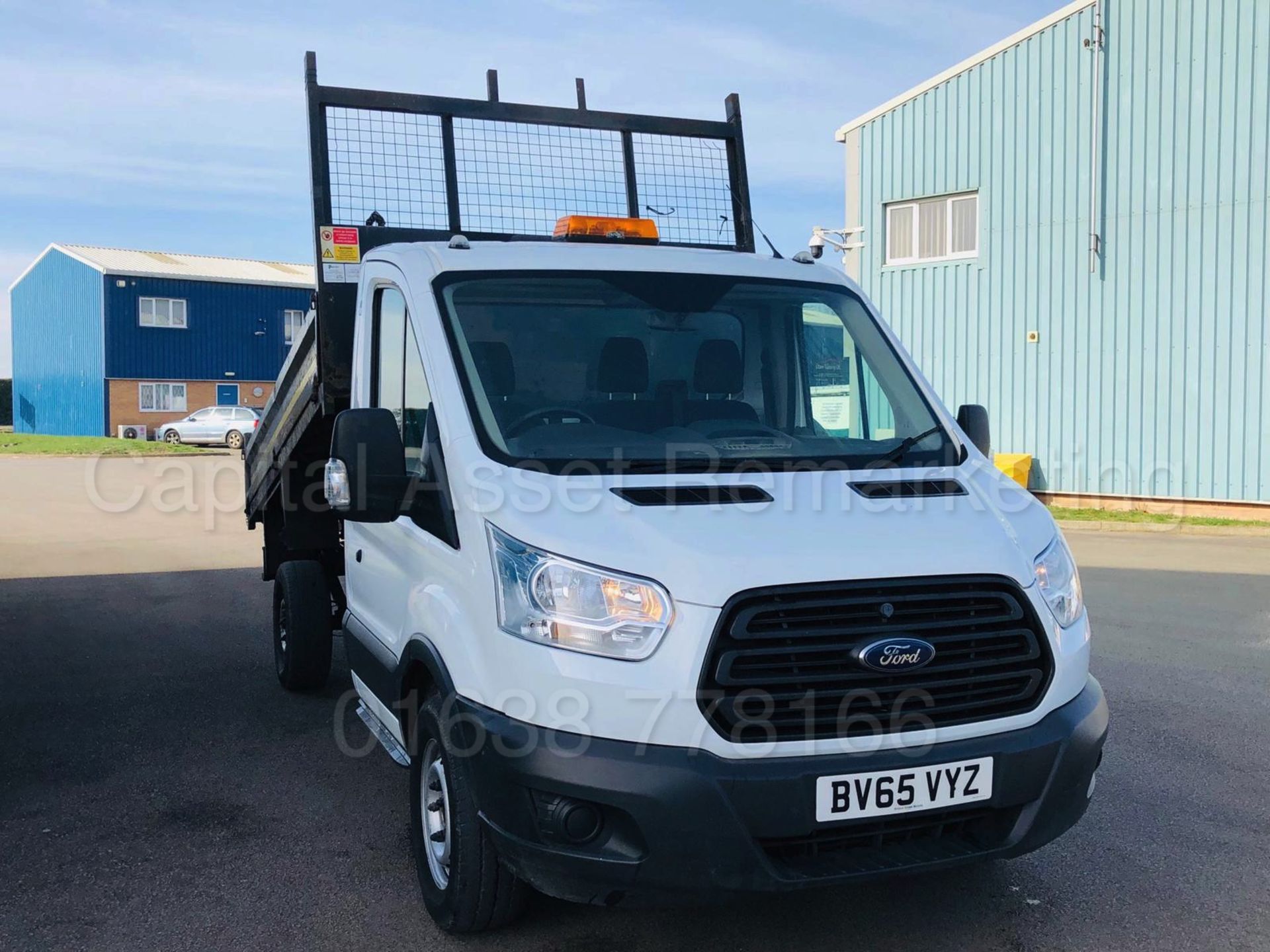 (On Sale) FORD TRANSIT T350 *SINGLE CAB - TIPPER* (65 REG) '2.2 TDCI -125 BHP - 6 SPEED' **3500 KG** - Image 2 of 21