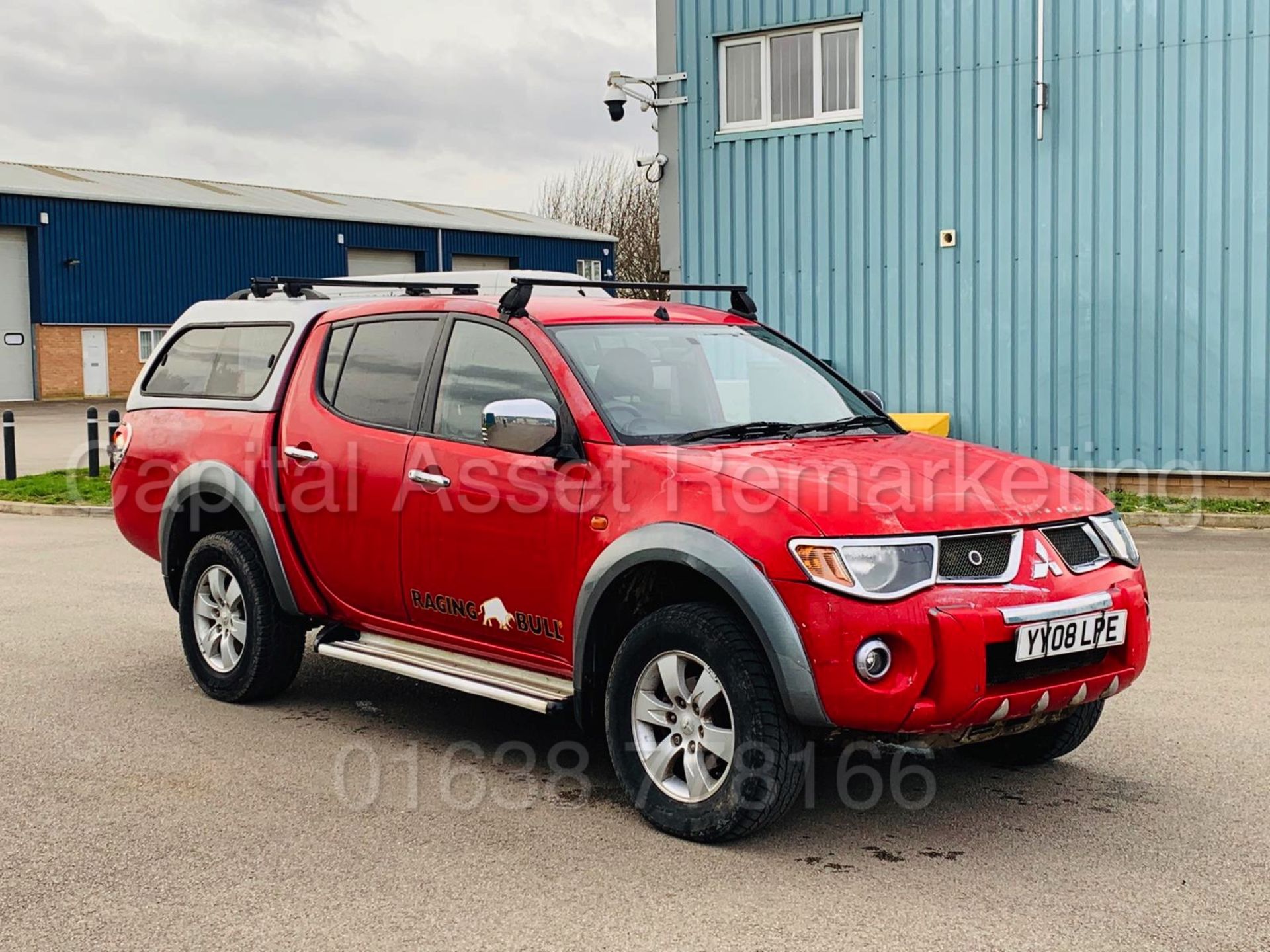 (On Sale) MITSUBISHI L200 *RAGING BULL* D/CAB (2008) '2.5 Di-D-136 BHP' *LEATHER-SAT NAV* (NO VAT)