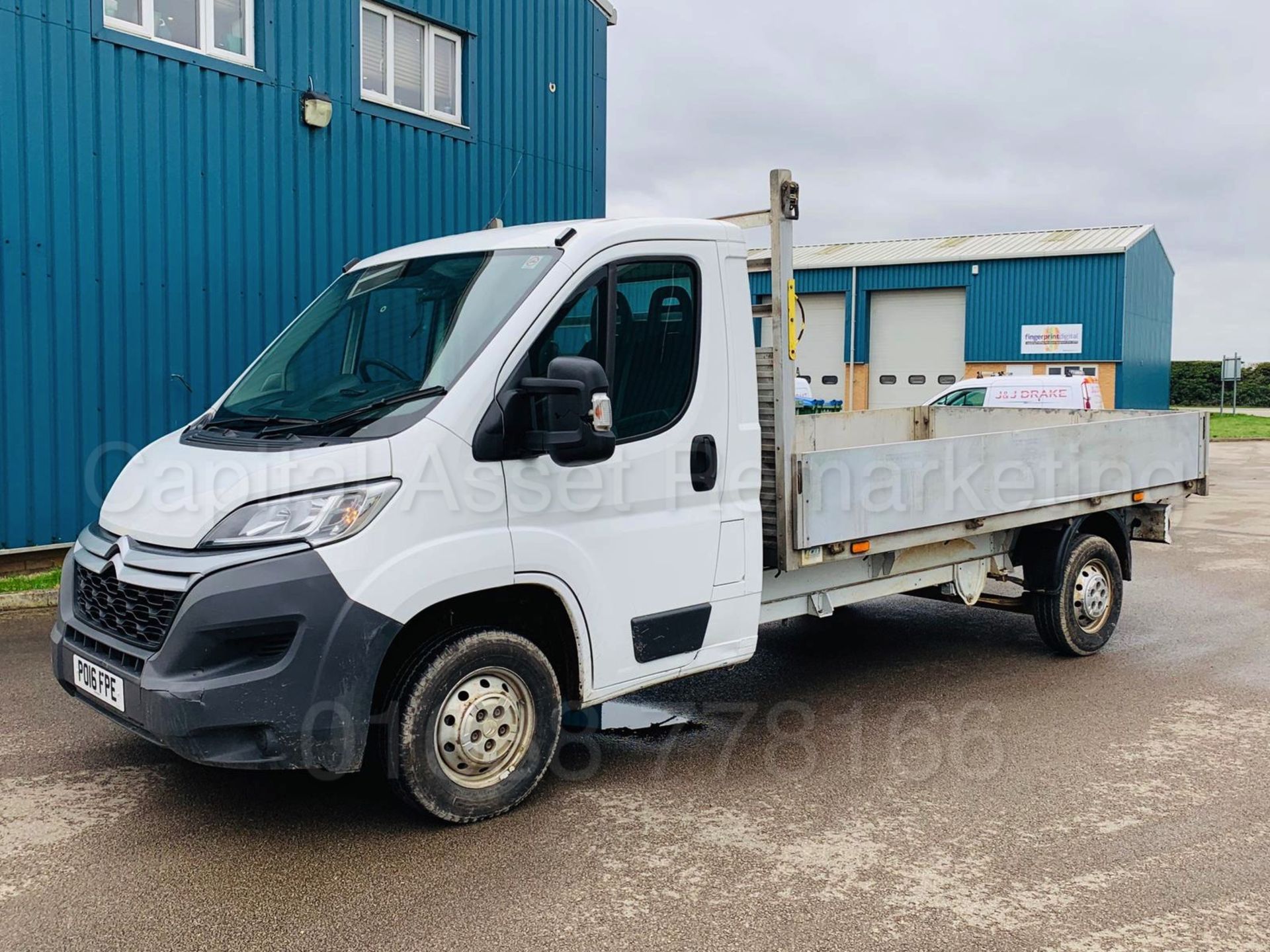 CITROEN RELAUY 35 *L3 - LWB 'ALLOY' DROPSIDE TRUCK* (2016) '2.2 HDI - 130 BHP - 6 SPEED' *LOW MILES*