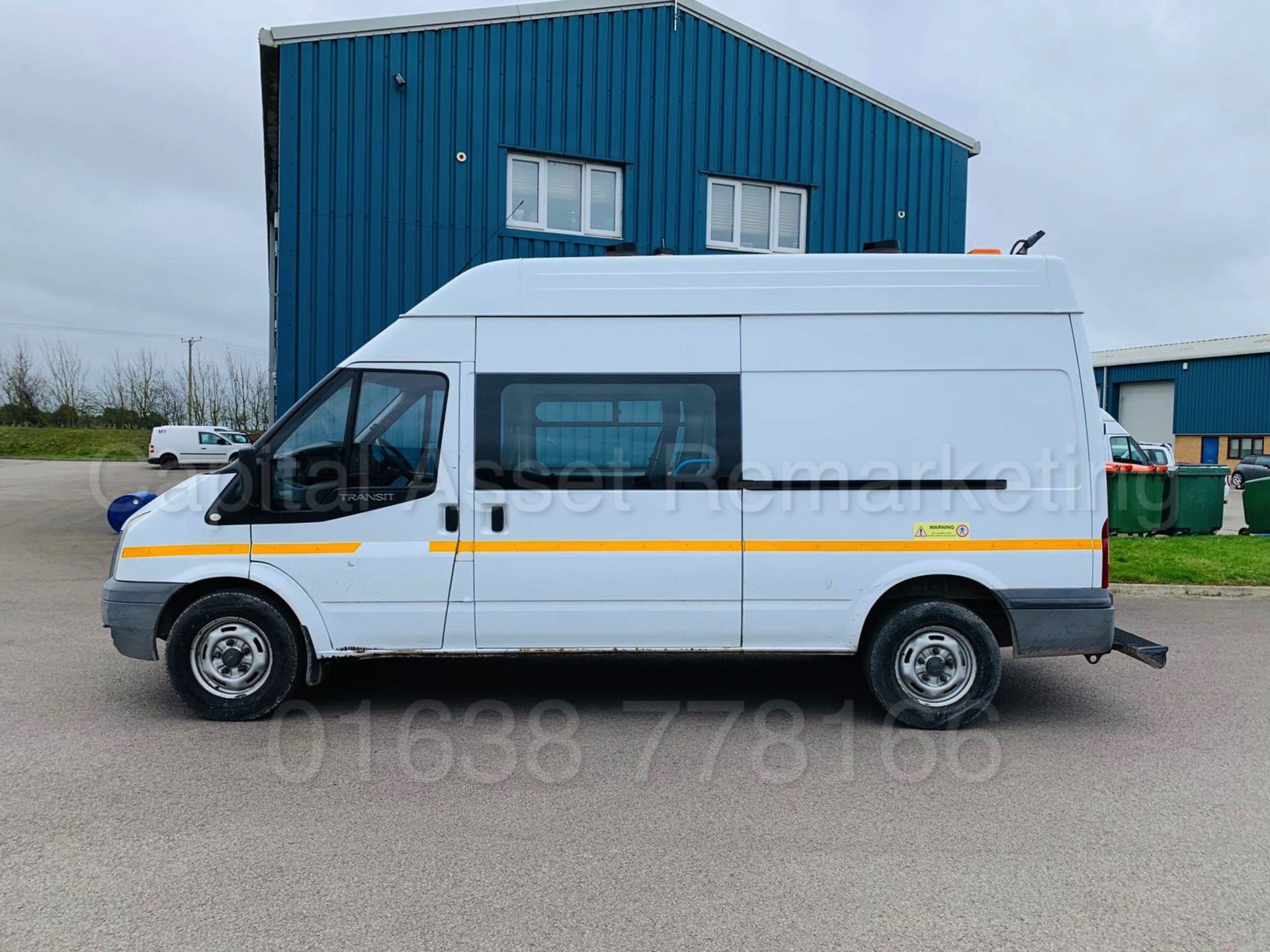 (On Sale) FORD TRANSIT T350L *MESSING UNIT/CREW VAN* (58 REG) '2.4 TDCI-6 SPEED' *ON-BOARD TOILET* - Image 5 of 25