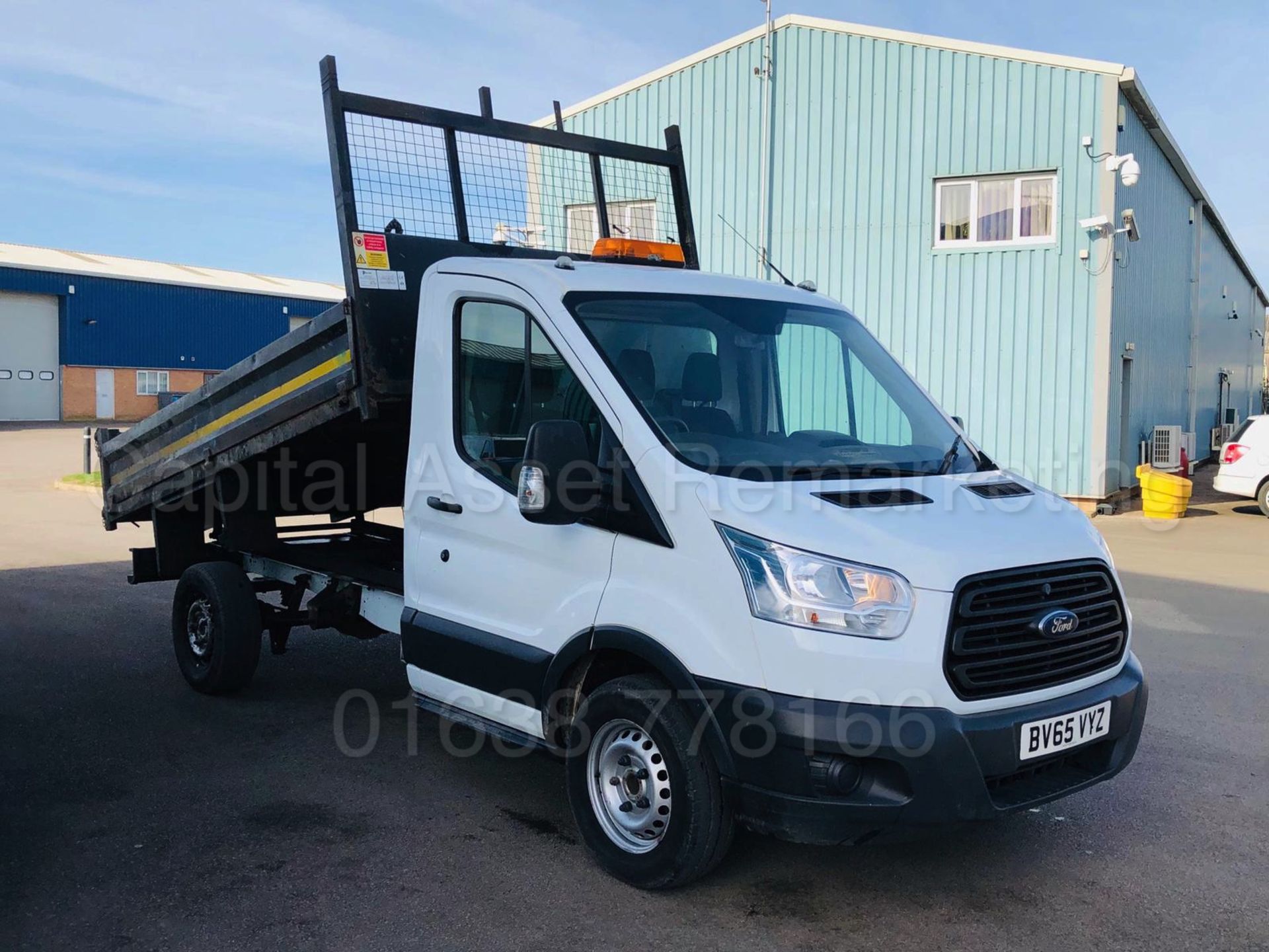 (On Sale) FORD TRANSIT T350 *SINGLE CAB - TIPPER* (65 REG) '2.2 TDCI -125 BHP - 6 SPEED' **3500 KG**