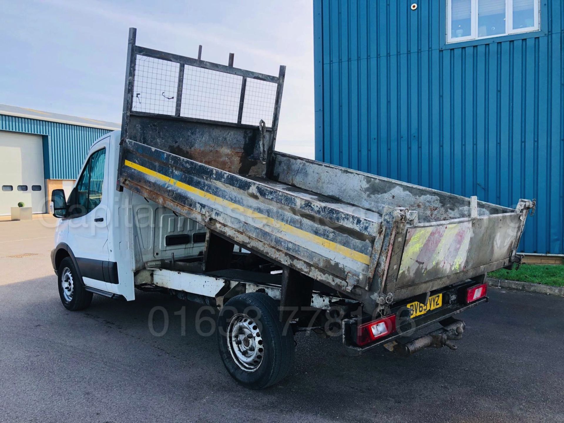 (On Sale) FORD TRANSIT T350 *SINGLE CAB - TIPPER* (65 REG) '2.2 TDCI -125 BHP - 6 SPEED' **3500 KG** - Image 6 of 21