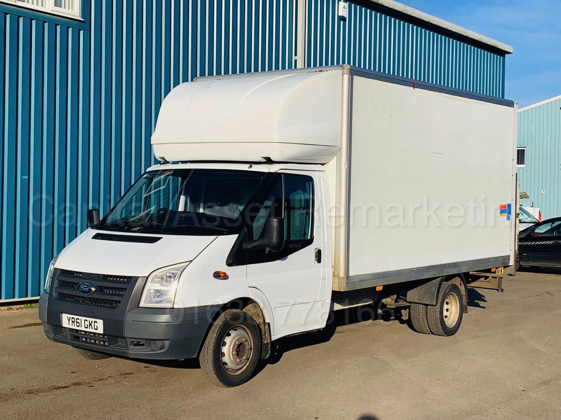 (On Sale) FORD TRANSIT T350L *LWB -LUTON/BOX VAN* (61 REG) '2.4 TDCI - 6 SPEED' *TAIL-LIFT* (NO VAT) - Image 3 of 27