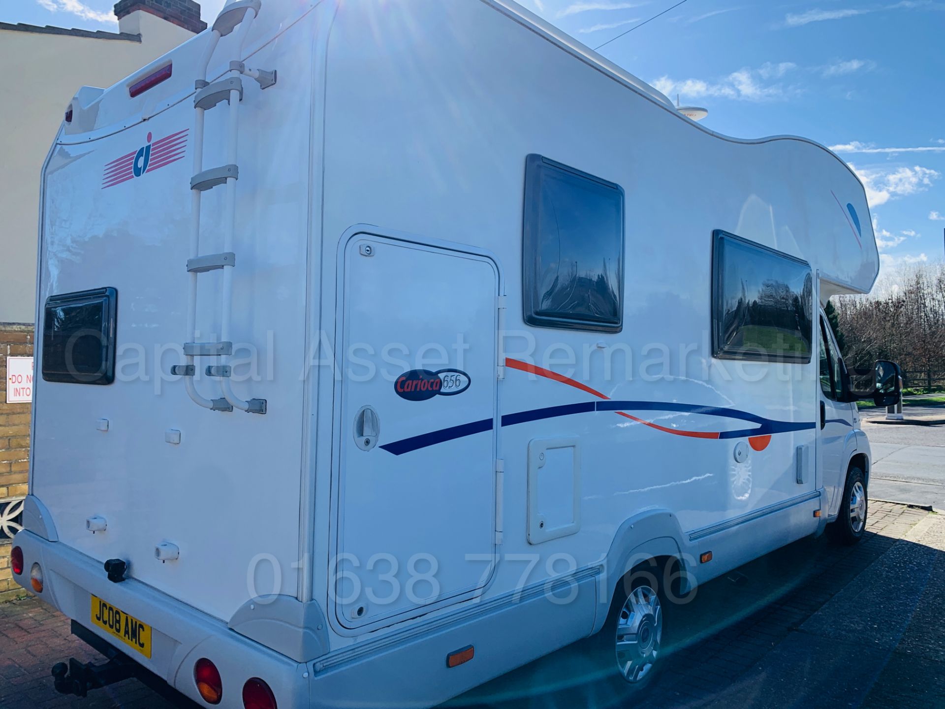 (On Sale) FIAT DUCATO *CI CARIOCA 656 - 6 BERTH MOTORHOME / CAMPER* (2008) '2.3 DIESEL' *22K MILES* - Image 11 of 68