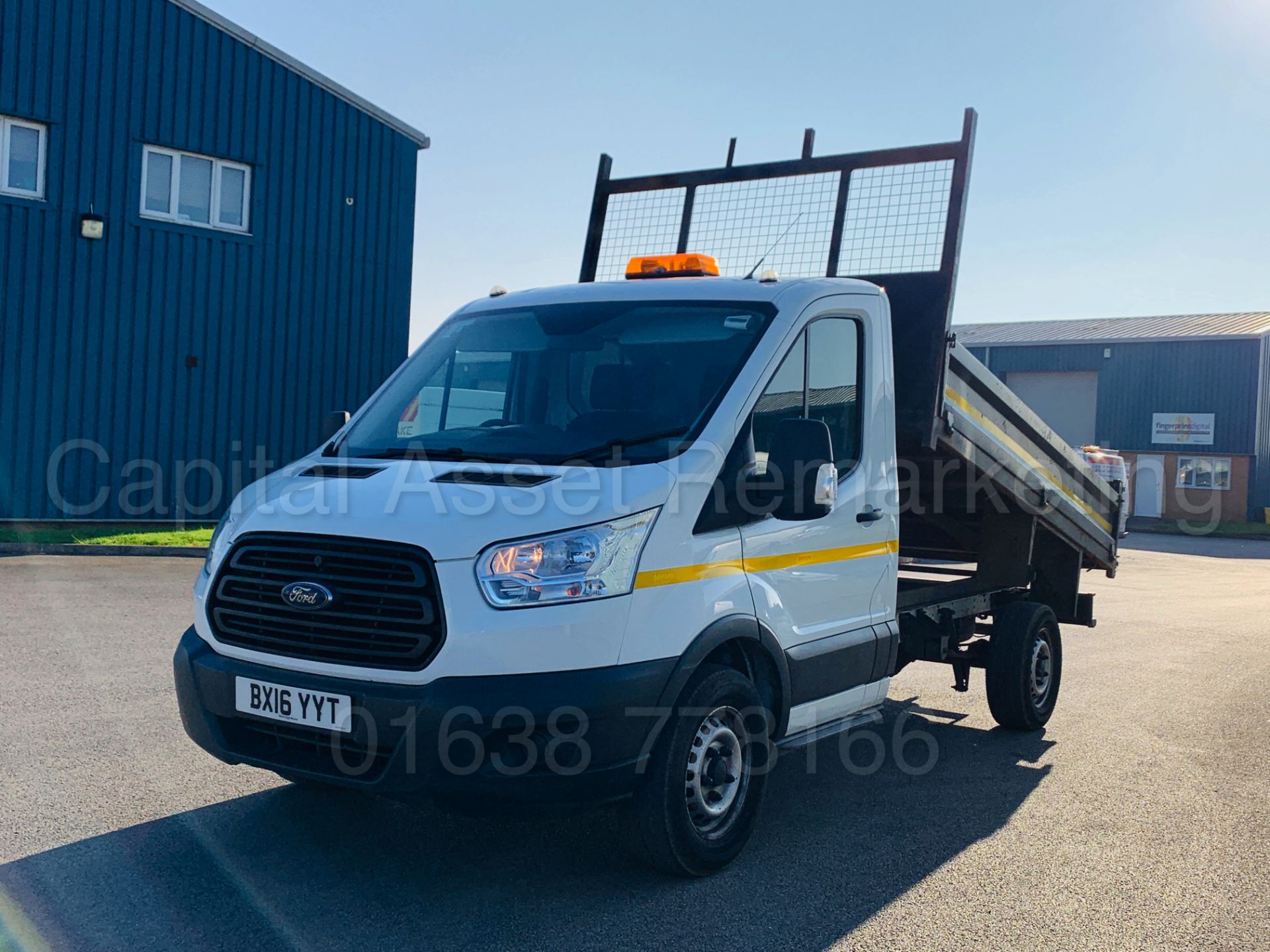 FORD TRANSIT 125 T350 *SINGLE CAB - TIPPER* (2016) '2.2 TDCI - 125 BHP - 6 SPEED' **3500 KG** - Image 7 of 46