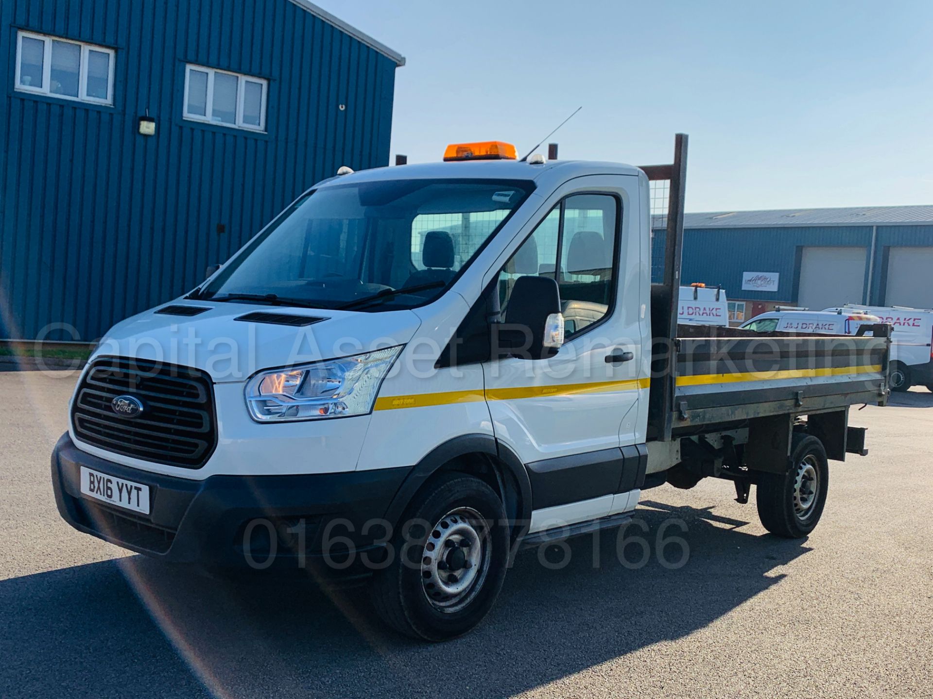 FORD TRANSIT 125 T350 *SINGLE CAB - TIPPER* (2016) '2.2 TDCI - 125 BHP - 6 SPEED' **3500 KG** - Image 10 of 46