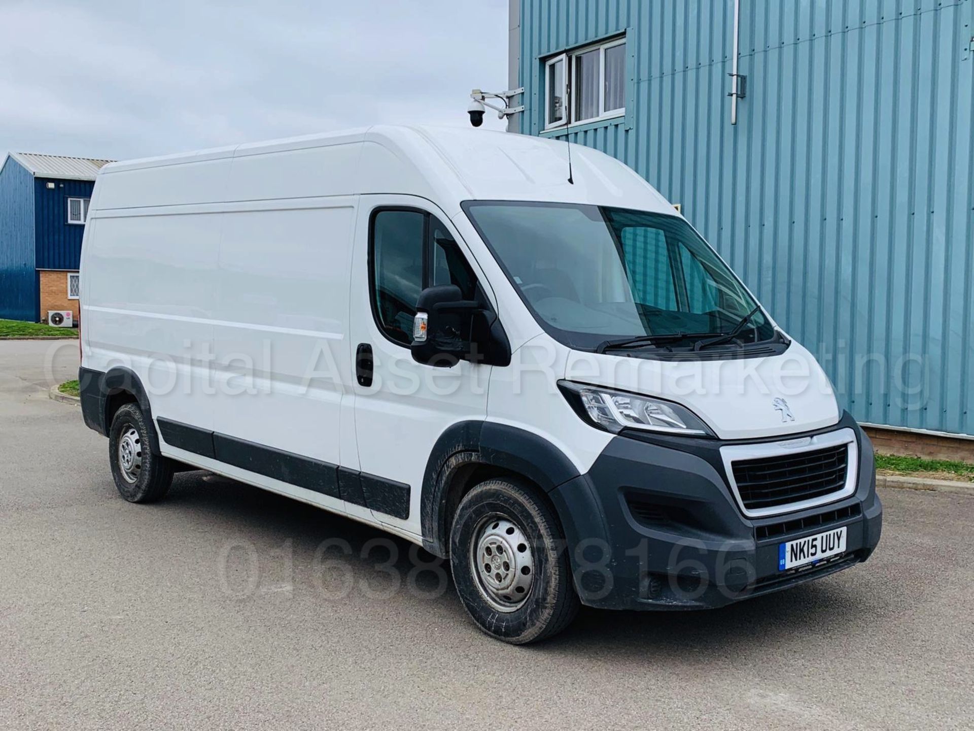 PEUGEOT BOXER *PROFESSIONAL* 'LWB HI-ROOF' (2015) '2.2 HDI - 130 BHP - 6 SPEED' *AIR CON - SAT NAV*