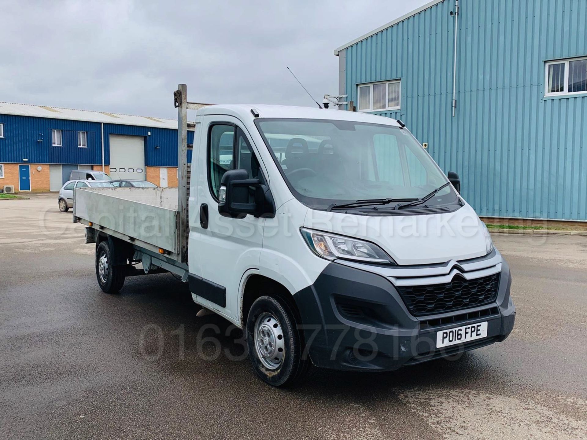 CITROEN RELAUY 35 *L3 - LWB 'ALLOY' DROPSIDE TRUCK* (2016) '2.2 HDI - 130 BHP - 6 SPEED' *LOW MILES* - Image 9 of 27