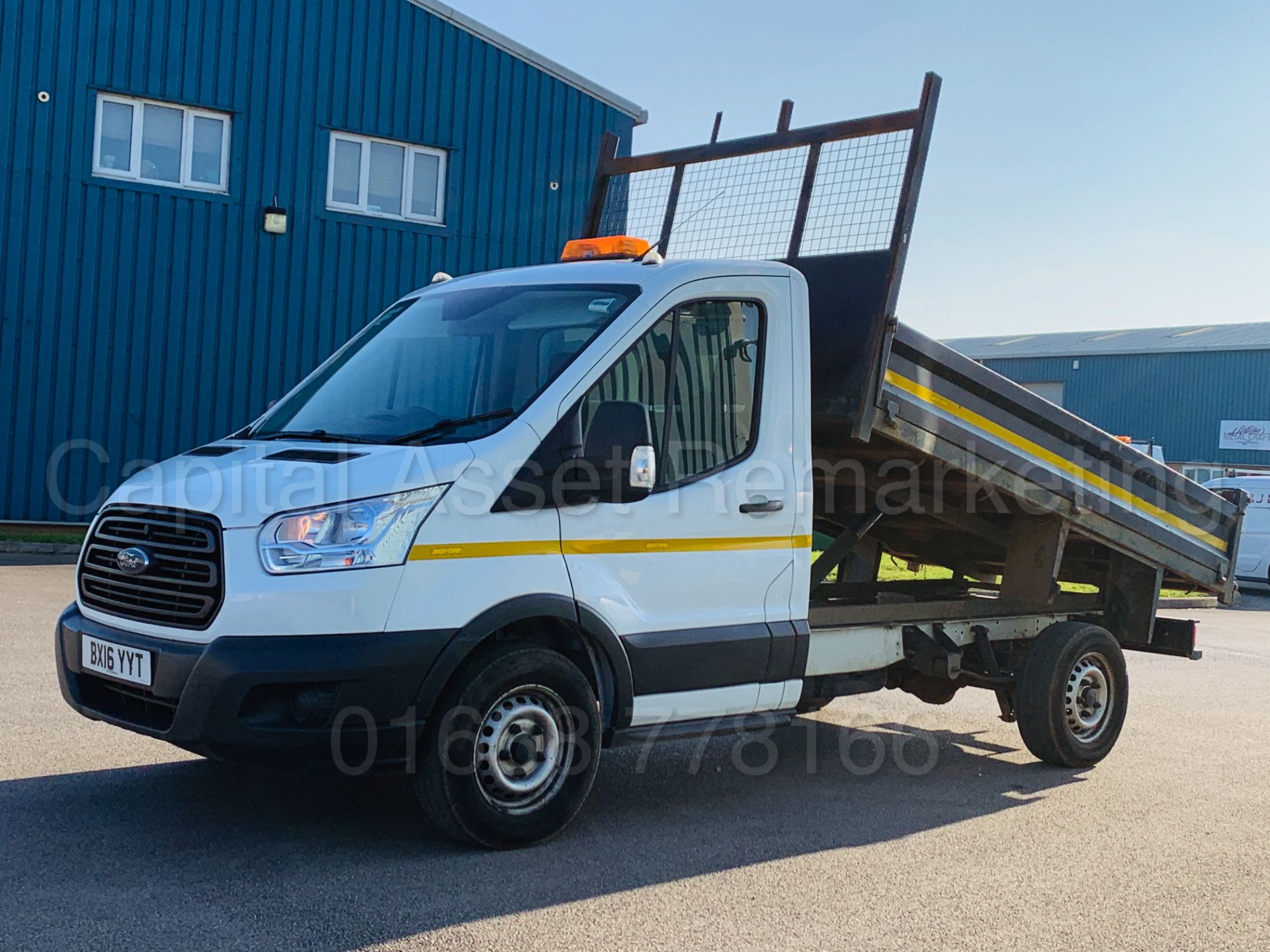 FORD TRANSIT 125 T350 *SINGLE CAB - TIPPER* (2016) '2.2 TDCI - 125 BHP - 6 SPEED' **3500 KG** - Image 11 of 46