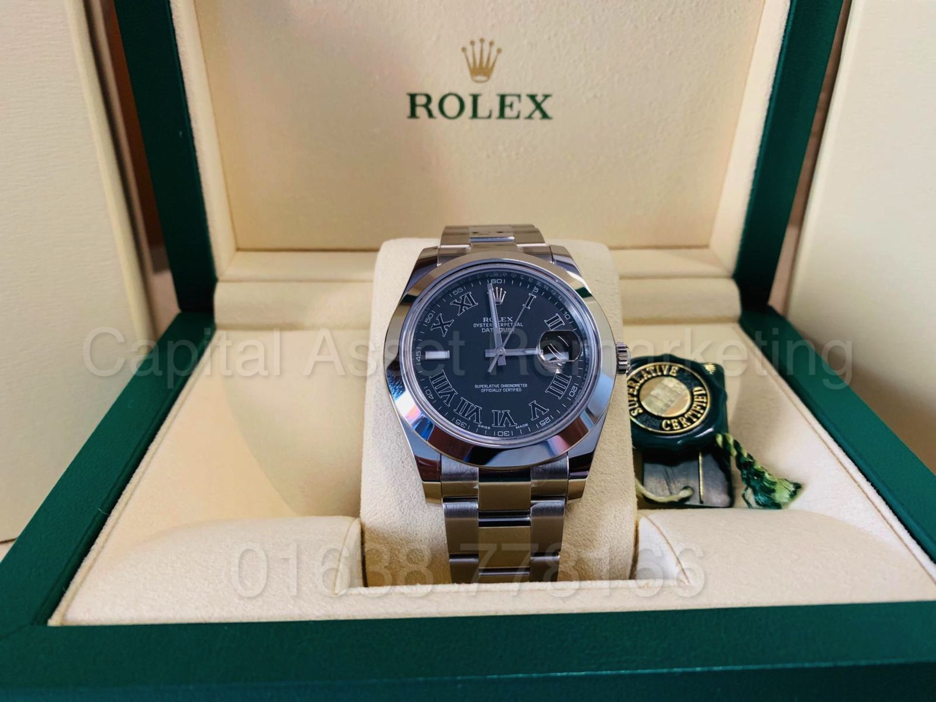 (ON SALE) ROLEX OYSTER PERPETUAL *41MM DATEJUST* (BRAND NEW / UN-WORN) *GENUINE* (PAPERWORK & BOX) - Image 8 of 15