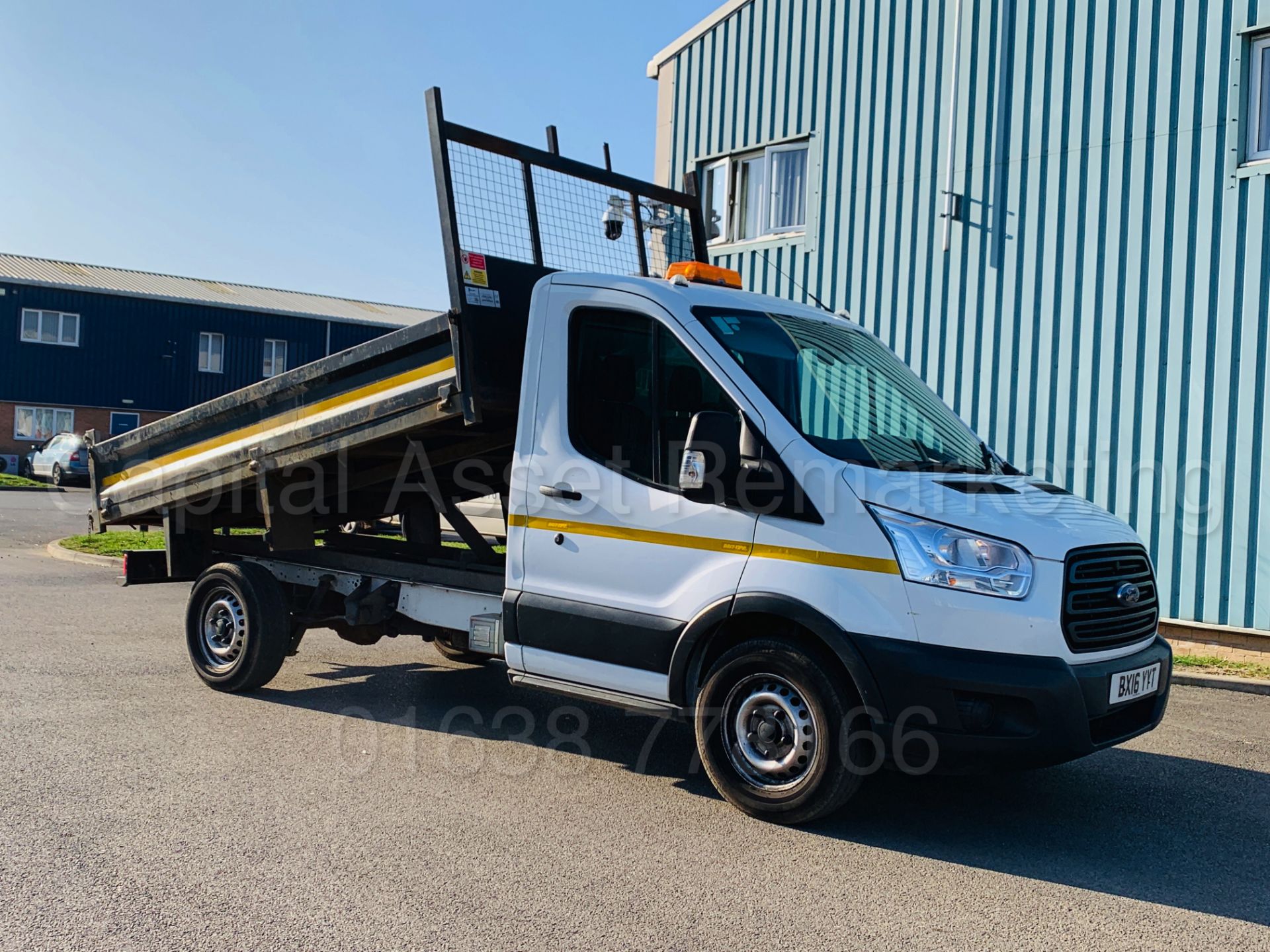 FORD TRANSIT 125 T350 *SINGLE CAB - TIPPER* (2016) '2.2 TDCI - 125 BHP - 6 SPEED' **3500 KG**