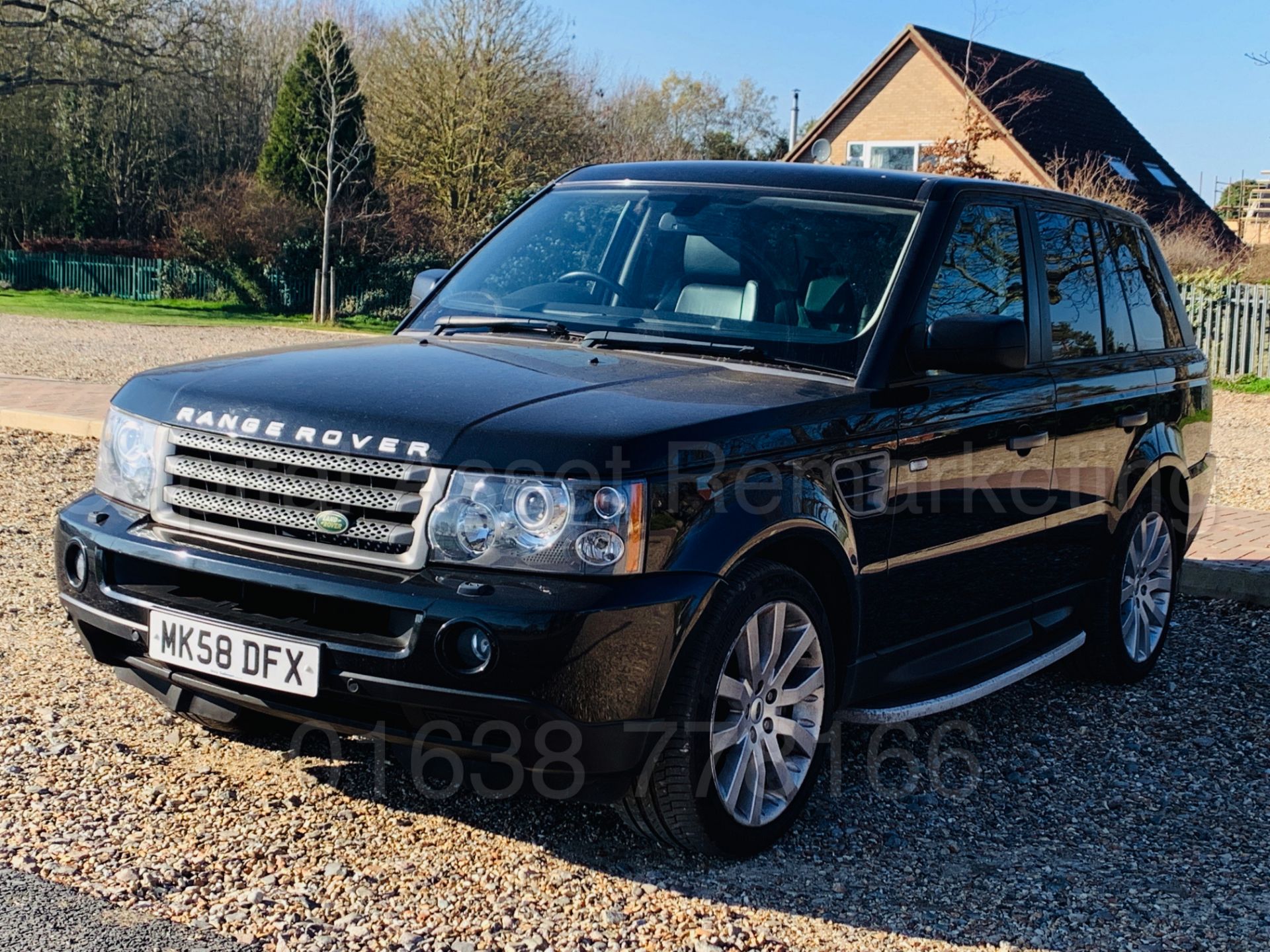 (On Sale) RANGE ROVER SPORT *HSE EDITION* (58 REG) 'TDV6 - AUTO' *LEATHER - SAT NAV - REAR DVD'S' - Bild 4 aus 57