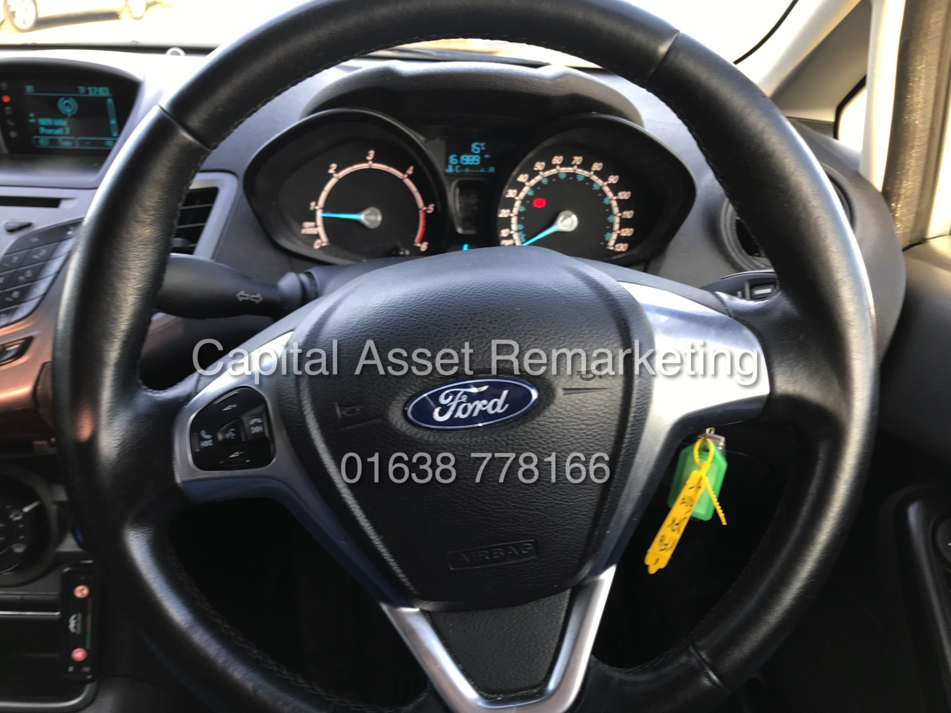 FORD FIESTA 1.5TDCI "SPORTS STYLE" COMMERCIAL VAN (16 REG NEW SHAPE) 1 OWNER FSH - AIR CON-ELEC PACK - Image 11 of 15