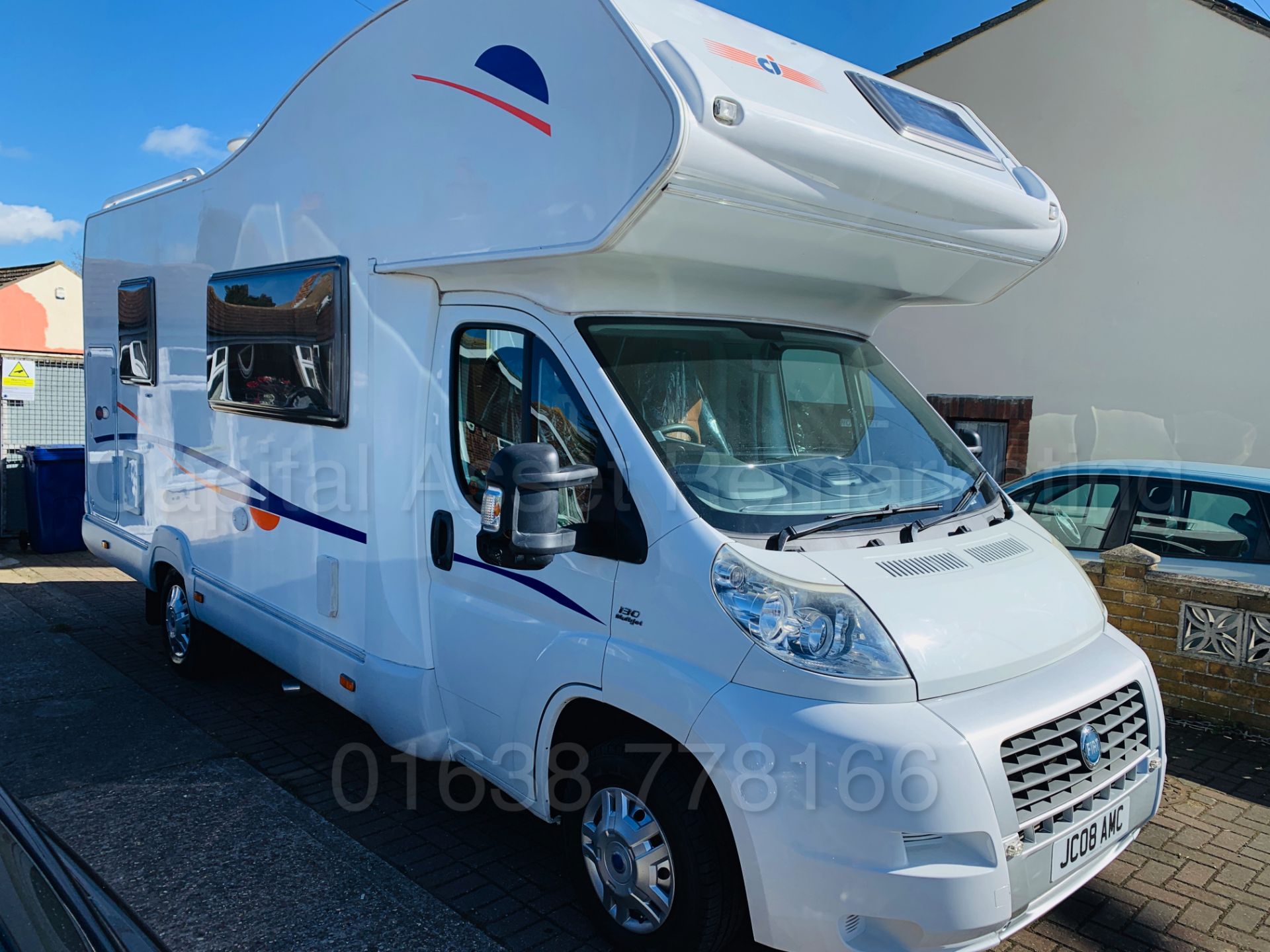 (On Sale) FIAT DUCATO *CI CARIOCA 656 - 6 BERTH MOTORHOME / CAMPER* (2008) '2.3 DIESEL' *22K MILES*