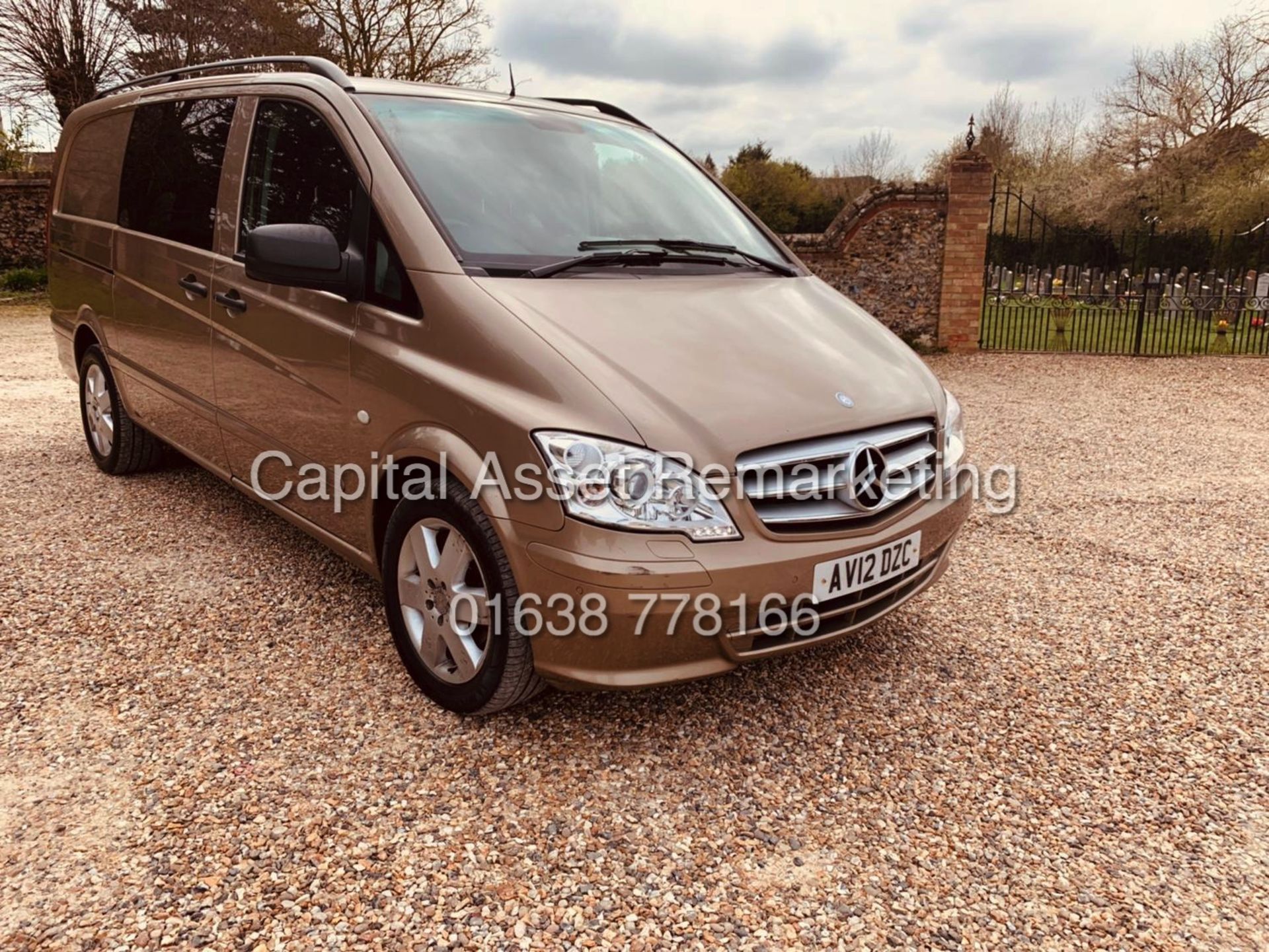 MERCEDES VITO 122CDI "SPORT-X SPEC" AUTOMATIC (12 REG) 224BHP - FULL 2-TONE LEATHER AIR CON *LOOK* - Image 4 of 24