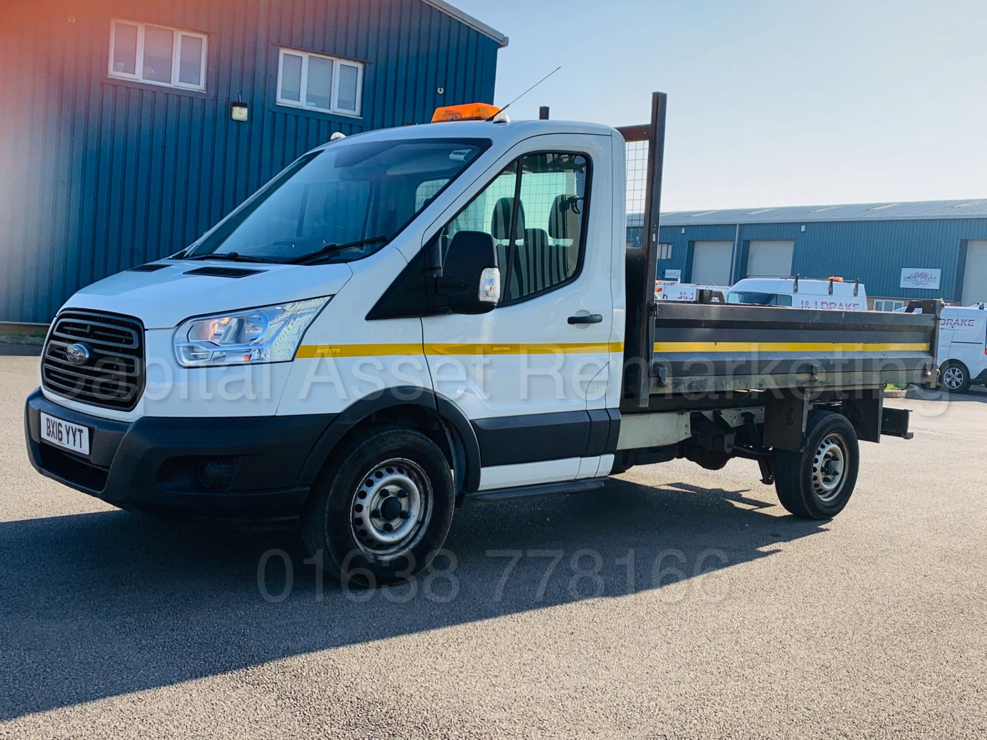 FORD TRANSIT 125 T350 *SINGLE CAB - TIPPER* (2016) '2.2 TDCI - 125 BHP - 6 SPEED' **3500 KG** - Image 12 of 46