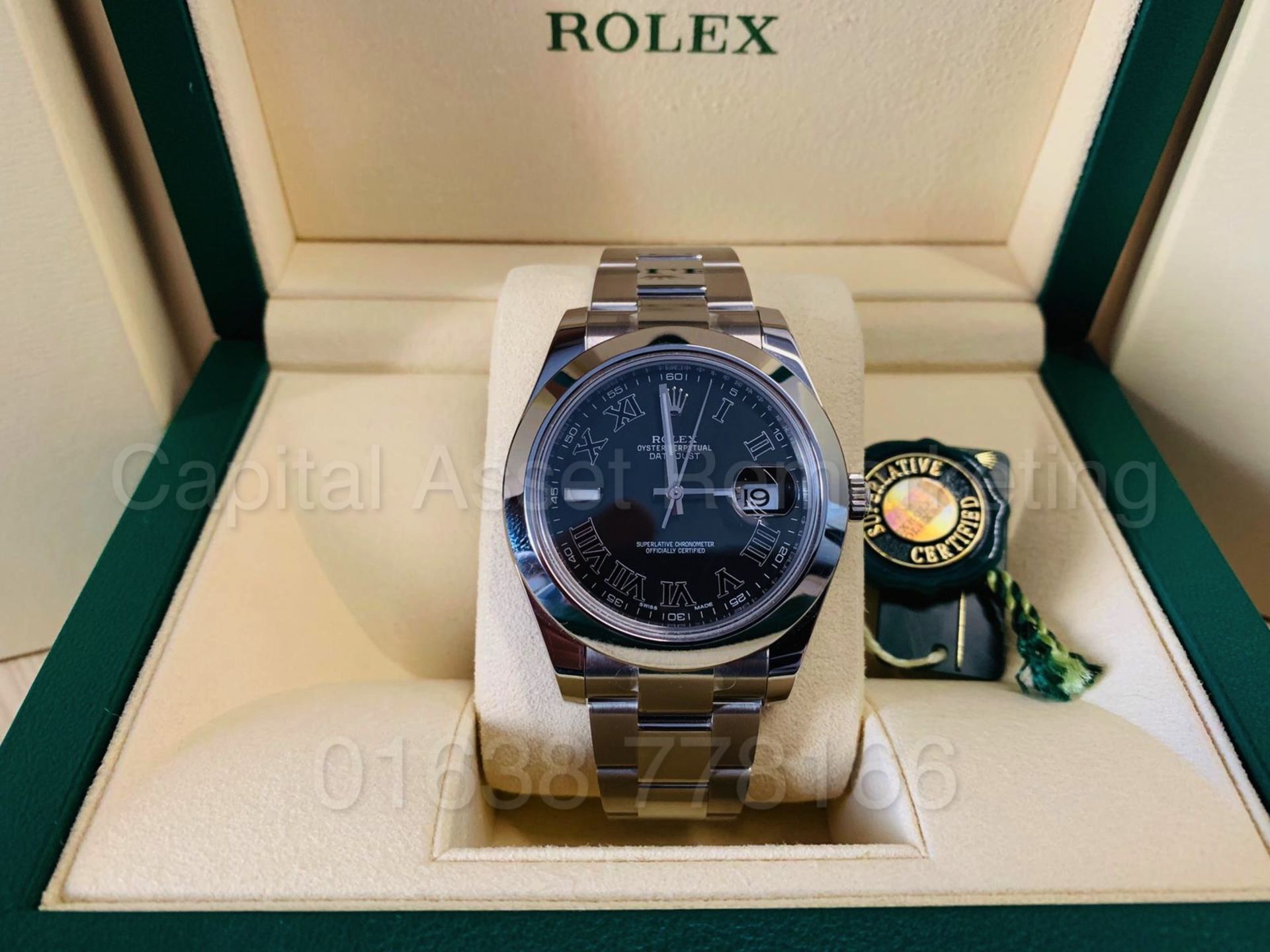 (ON SALE) ROLEX OYSTER PERPETUAL *41MM DATEJUST* (BRAND NEW / UN-WORN) *GENUINE* (PAPERWORK & BOX) - Image 13 of 15