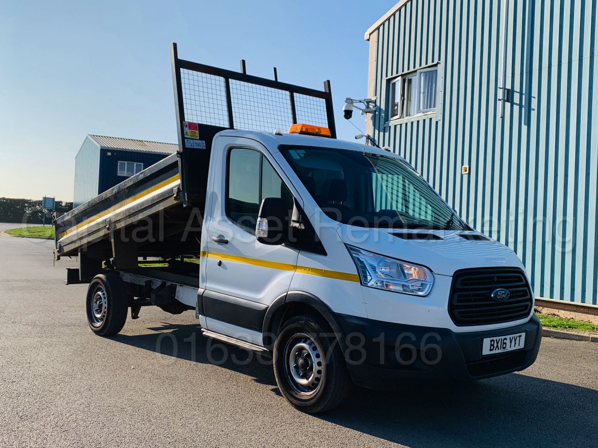 FORD TRANSIT 125 T350 *SINGLE CAB - TIPPER* (2016) '2.2 TDCI - 125 BHP - 6 SPEED' **3500 KG** - Image 3 of 46