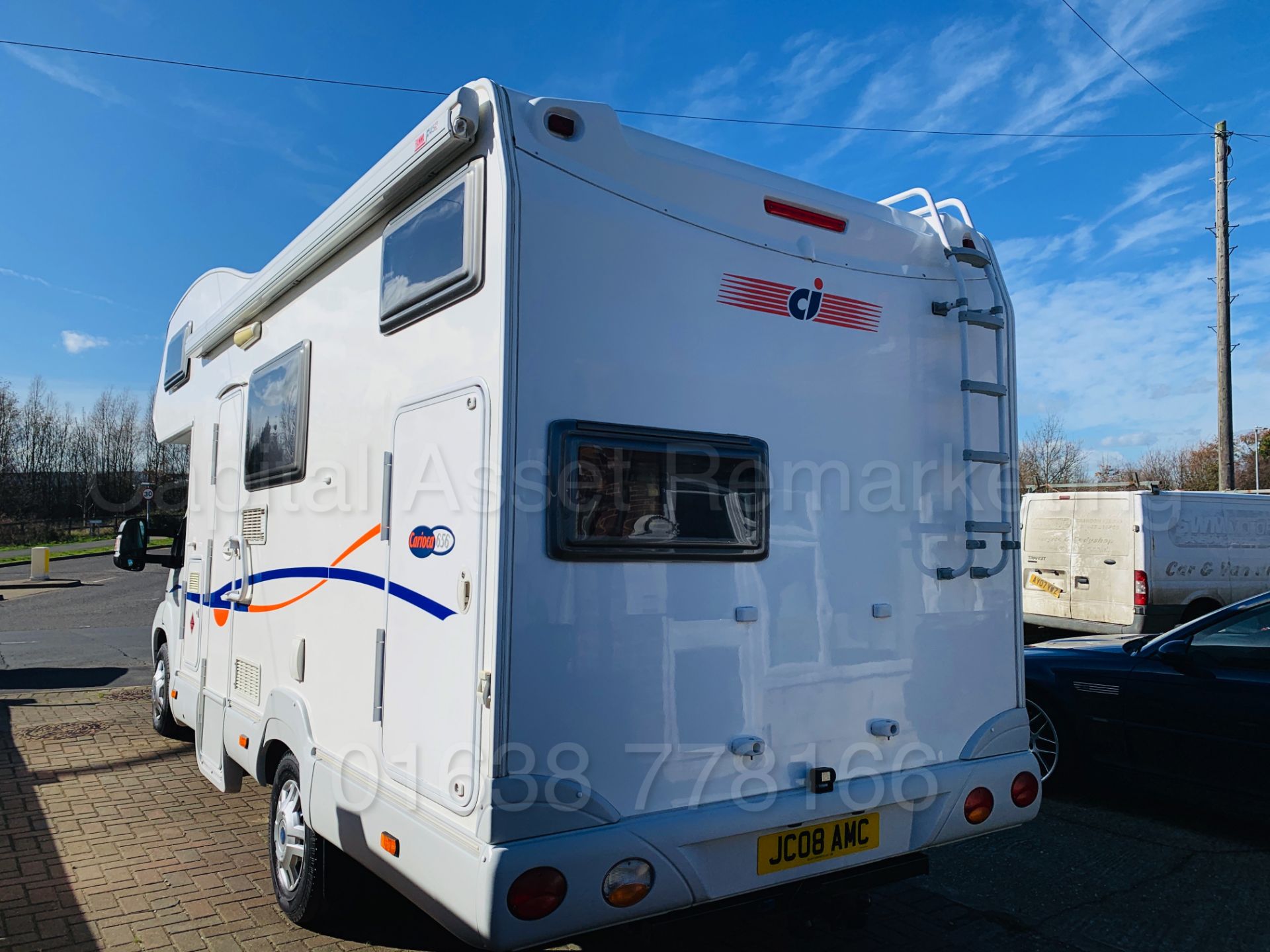 (On Sale) FIAT DUCATO *CI CARIOCA 656 - 6 BERTH MOTORHOME / CAMPER* (2008) '2.3 DIESEL' *22K MILES* - Image 8 of 68