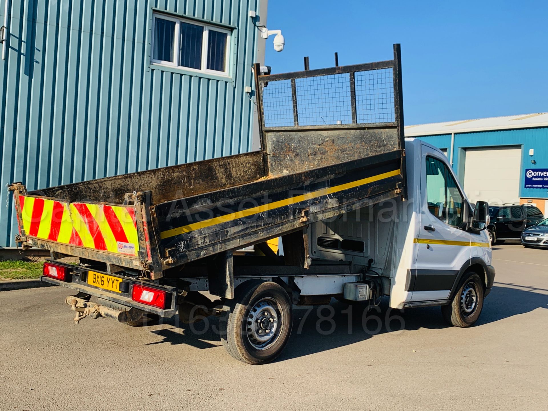 FORD TRANSIT 125 T350 *SINGLE CAB - TIPPER* (2016) '2.2 TDCI - 125 BHP - 6 SPEED' **3500 KG** - Image 21 of 46