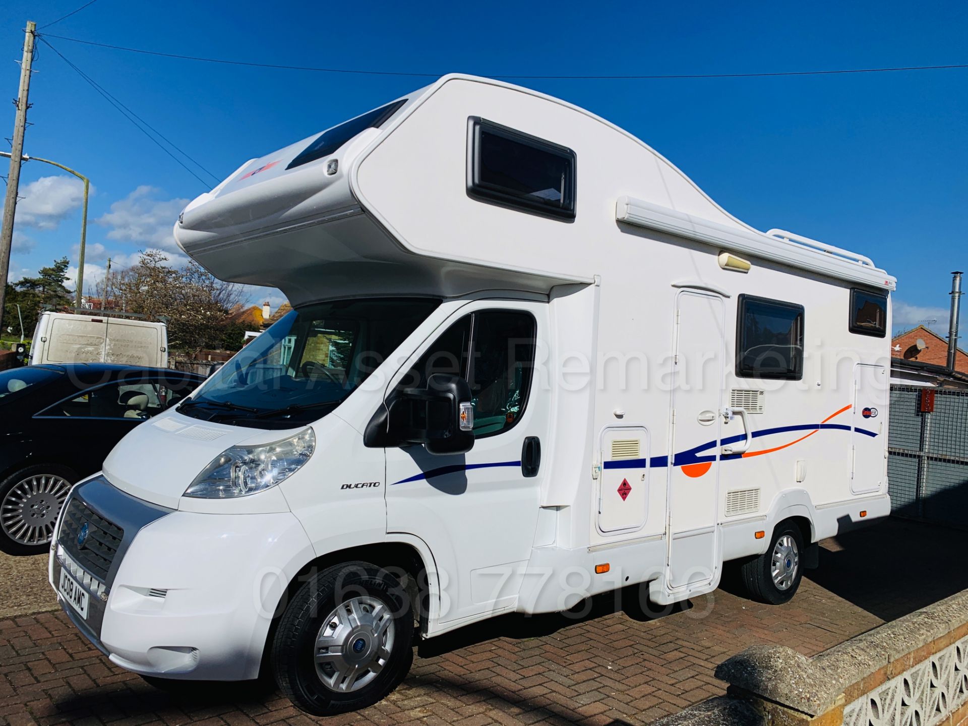 (On Sale) FIAT DUCATO *CI CARIOCA 656 - 6 BERTH MOTORHOME / CAMPER* (2008) '2.3 DIESEL' *22K MILES* - Image 6 of 68