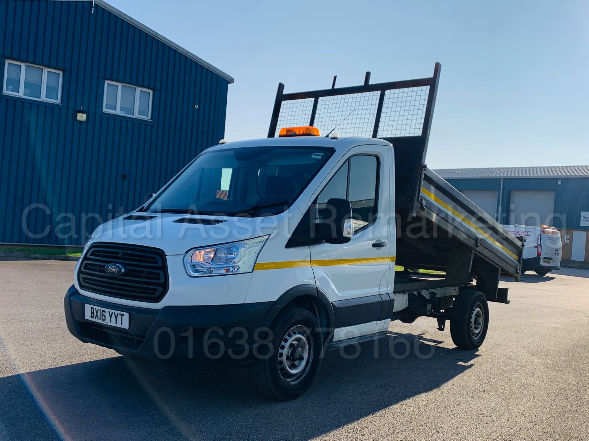 FORD TRANSIT 125 T350 *SINGLE CAB - TIPPER* (2016) '2.2 TDCI - 125 BHP - 6 SPEED' **3500 KG** - Image 9 of 46