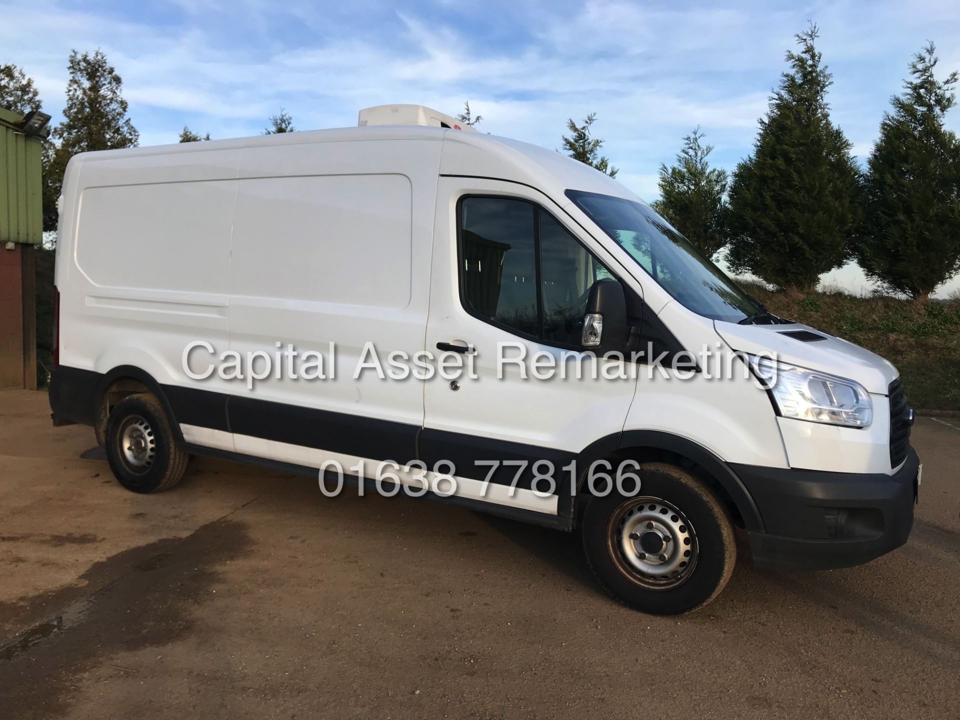 FORD TRANSIT 2.2TDCI 350 LWB (15 REG NEW SHAPE) 125PSI - SAT NAV - GAH UNIT - 1 OWNER