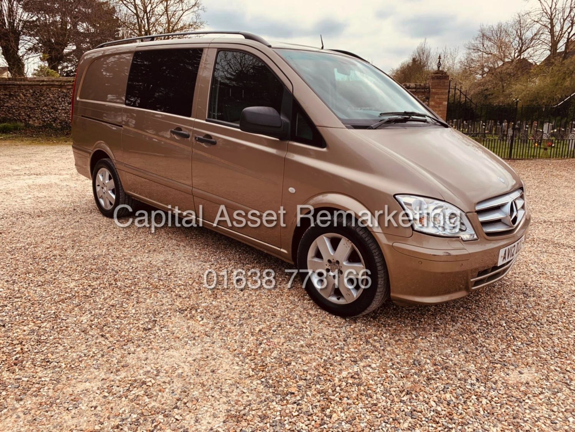 MERCEDES VITO 122CDI "SPORT-X SPEC" AUTOMATIC (12 REG) 224BHP - FULL 2-TONE LEATHER AIR CON *LOOK* - Bild 5 aus 24