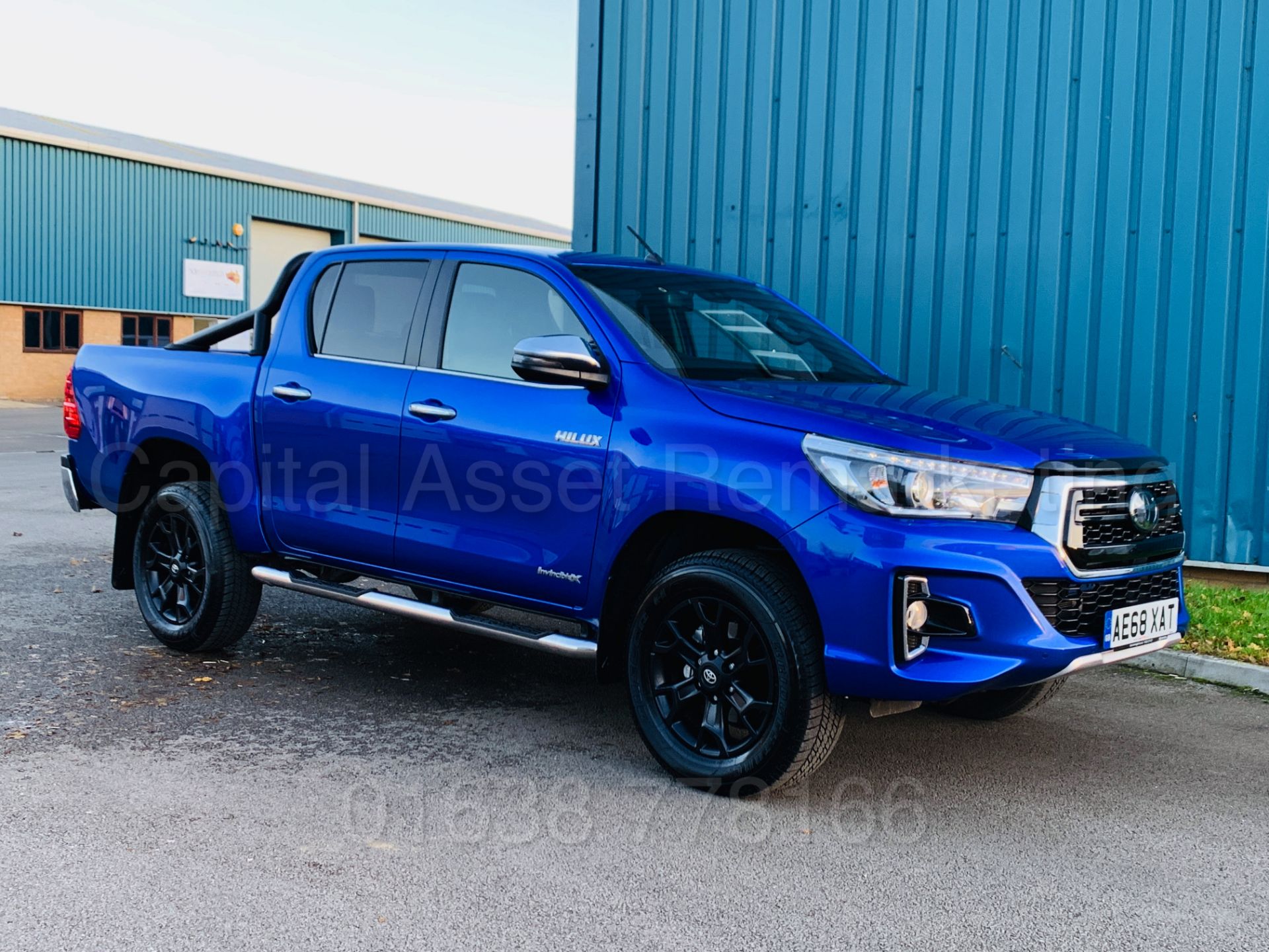 TOYOTA HILUX *INVINCIBLE X - LE* D/CAB PICK-UP (2019 MODEL) 'D-4D - AUTO - LEATHER - SAT NAV' *LOOK*