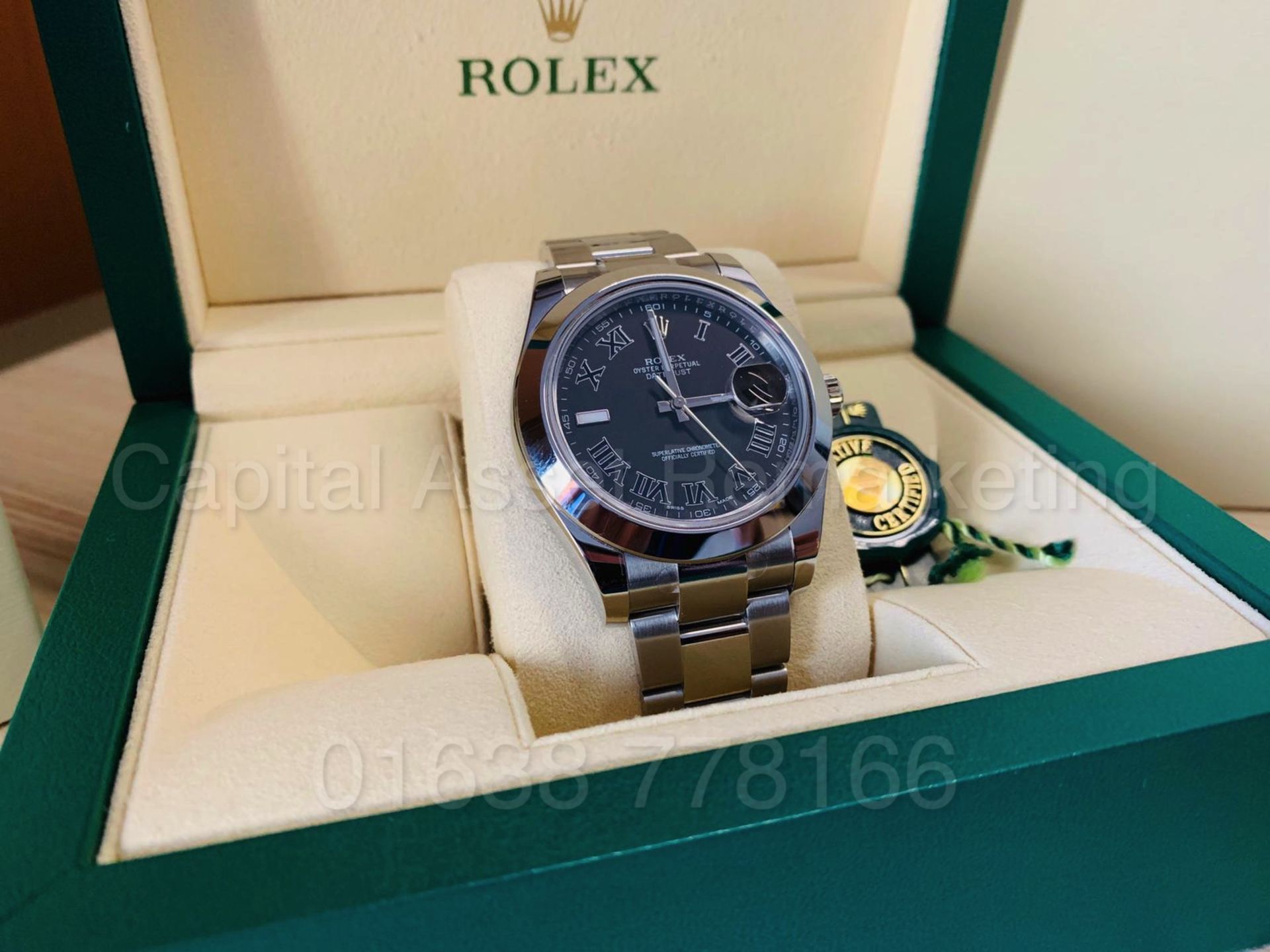 (ON SALE) ROLEX OYSTER PERPETUAL *41MM DATEJUST* (BRAND NEW / UN-WORN) *GENUINE* (PAPERWORK & BOX) - Image 11 of 15