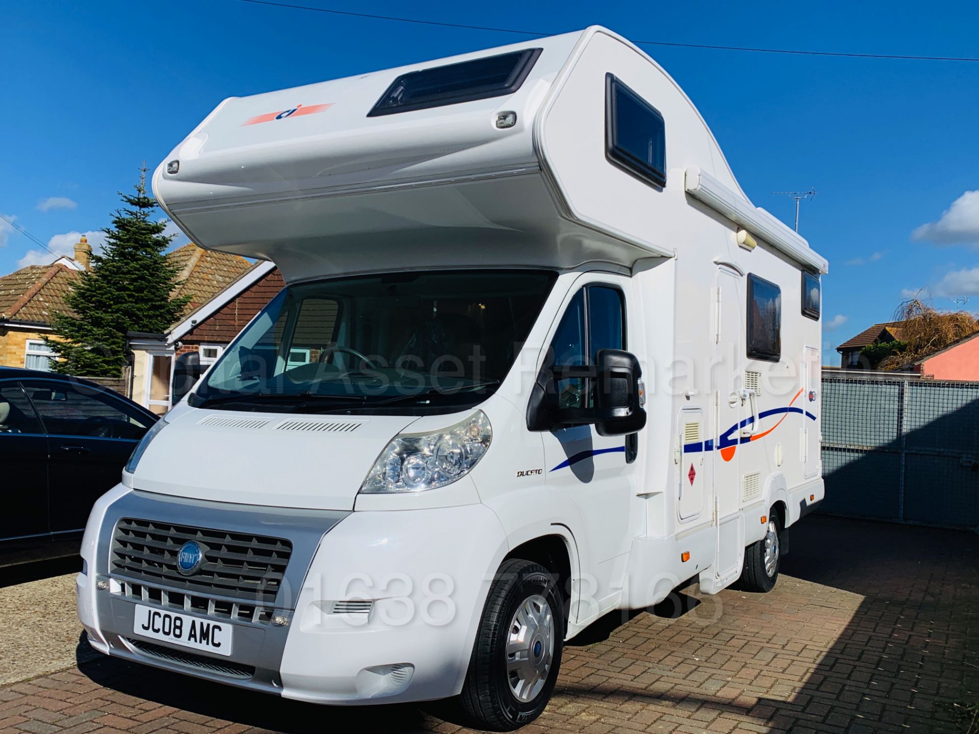 (On Sale) FIAT DUCATO *CI CARIOCA 656 - 6 BERTH MOTORHOME / CAMPER* (2008) '2.3 DIESEL' *22K MILES* - Image 4 of 68