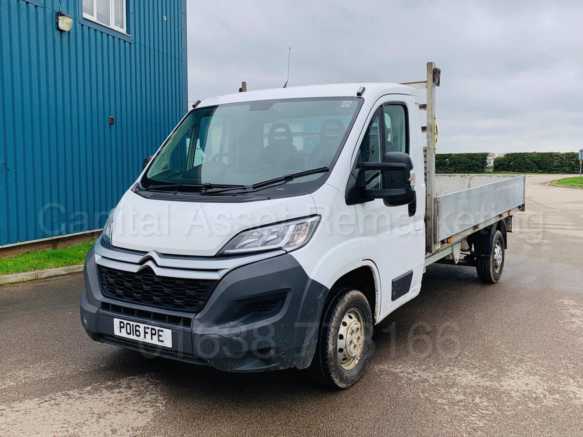 CITROEN RELAUY 35 *L3 - LWB 'ALLOY' DROPSIDE TRUCK* (2016) '2.2 HDI - 130 BHP - 6 SPEED' *LOW MILES* - Image 2 of 27