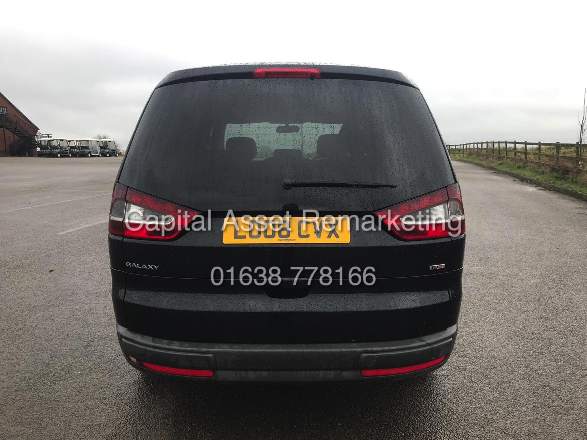 (ON SALE) FORD GALAXY 2.0TDCI "EDGE" 7 SEATER - 08 REG - AIR CON - 1 PREVIOUS OWNER - BLACK - Image 2 of 14