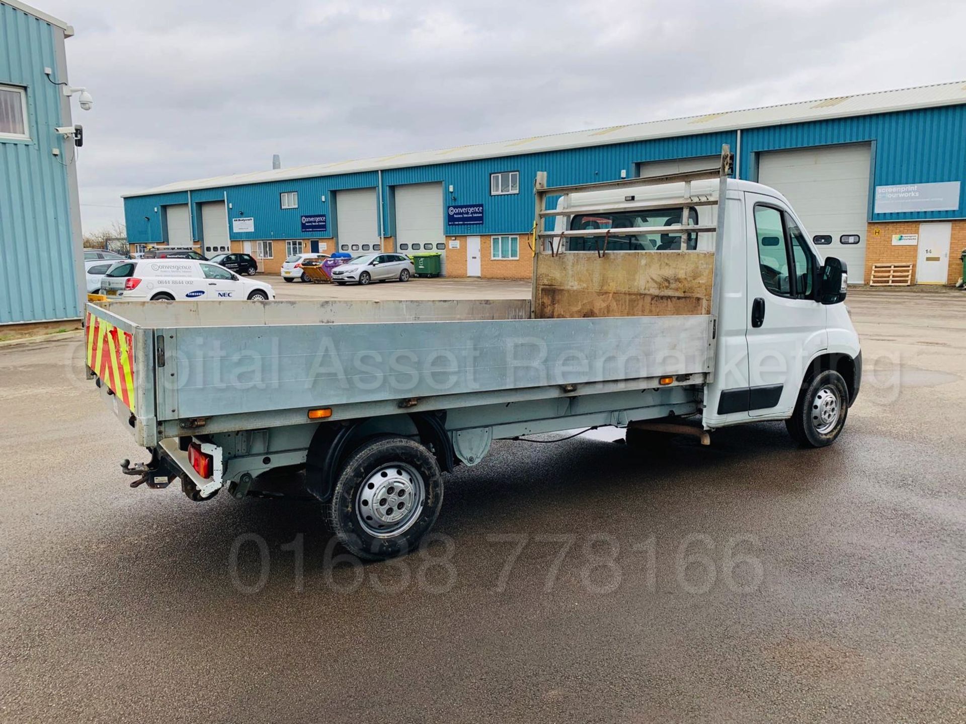 (ON SALE) CITROEN RELAY 35 *L3 - LWB 'ALLOY' DROPSIDE TRUCK* (2016) '2.2 HDI - 130 BHP' *LOW MILES* - Image 7 of 27