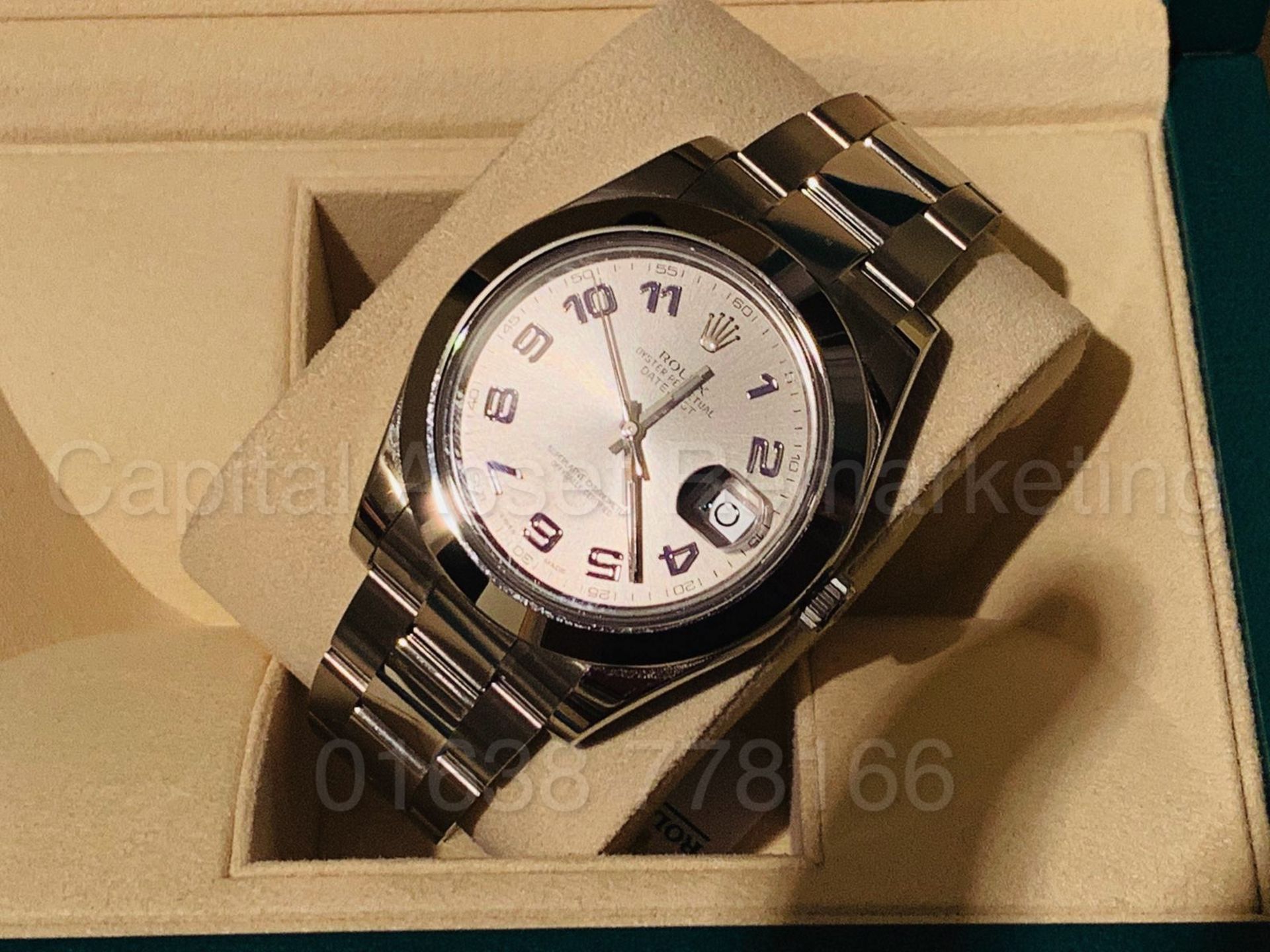 ROLEX OYSTER PERPETUAL *41MM DATEJUST* (BRAND NEW / UN-WORN) *GENUINE* (ALL PAPERWORK & BOX PRESENT) - Image 4 of 10