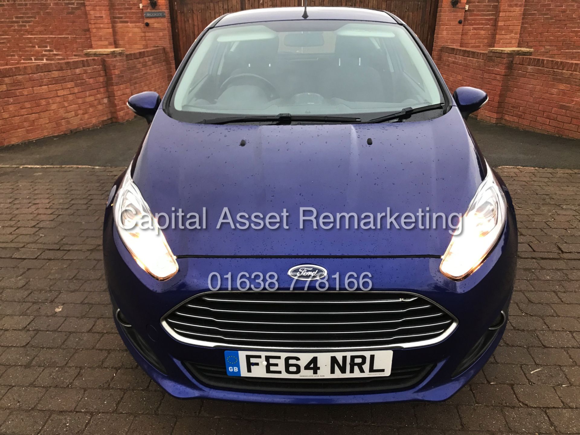ON SALE FORD FIESTA 1.6TDCI "ZETEC ECONETIC" 1 OWNER FSH (2015 MODEL) ZERO £ ROAD TAX - AIR CON - Image 2 of 27
