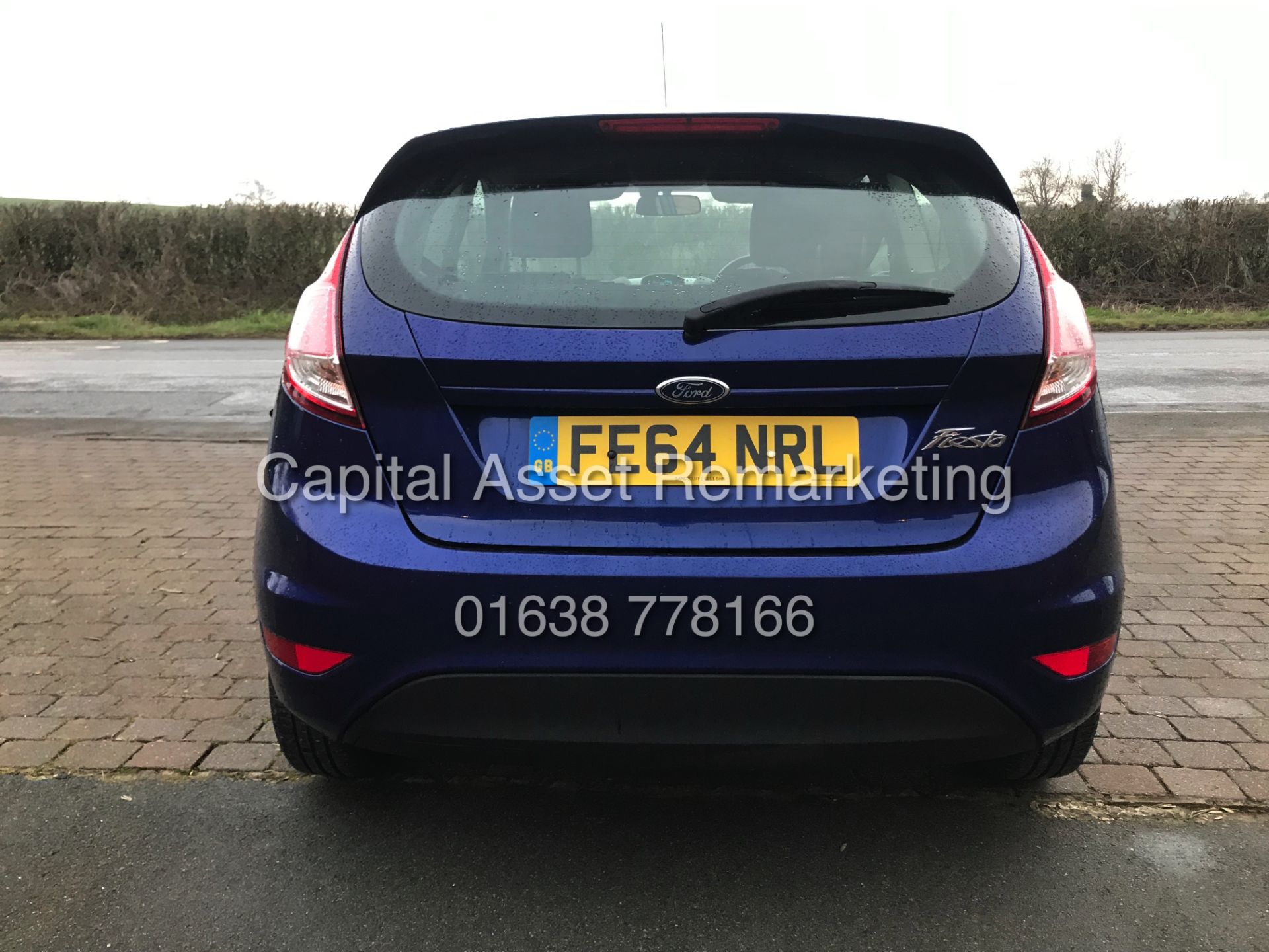 ON SALE FORD FIESTA 1.6TDCI "ZETEC ECONETIC" 1 OWNER FSH (2015 MODEL) ZERO £ ROAD TAX - AIR CON - Image 6 of 27