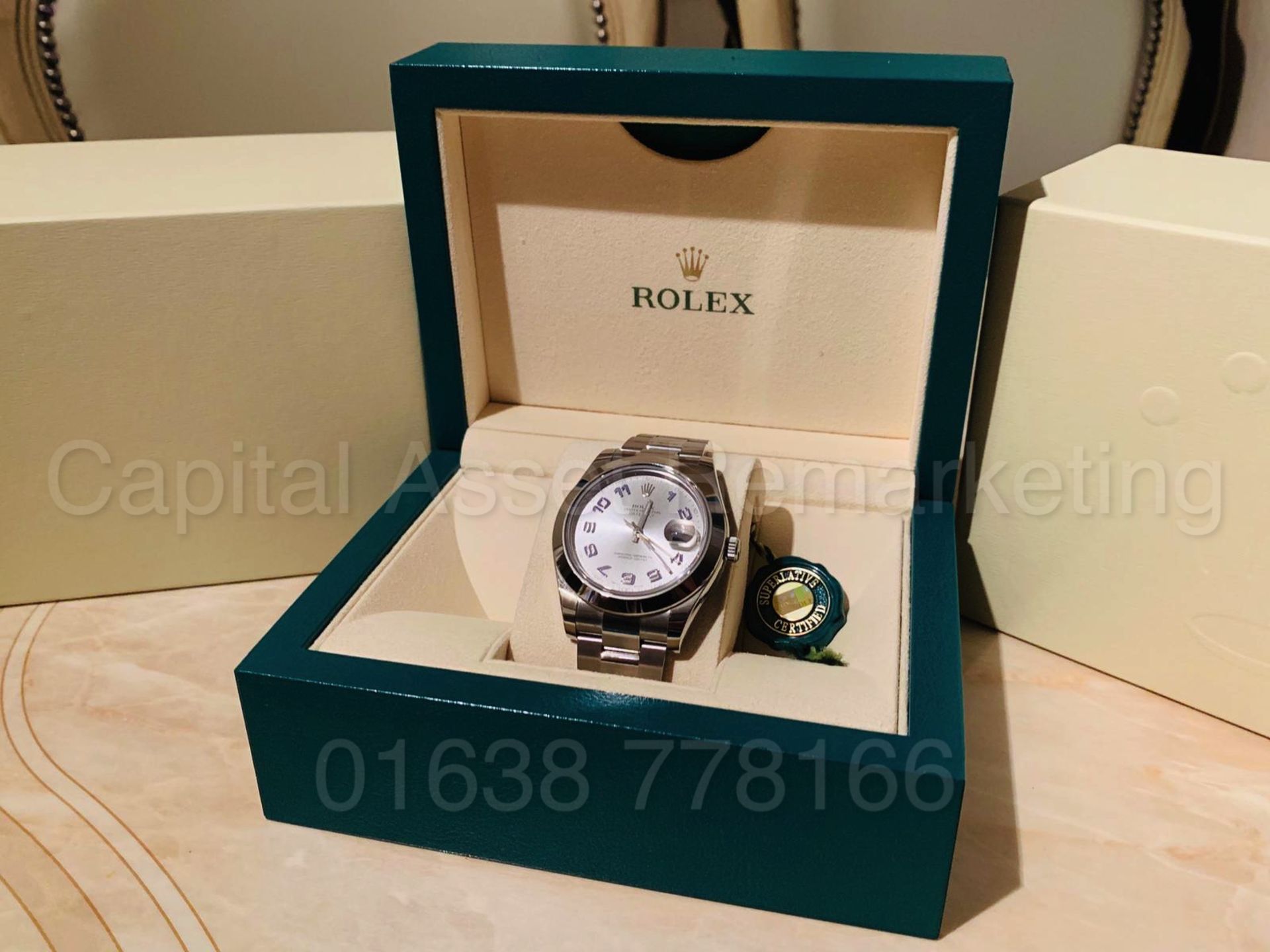 ROLEX OYSTER PERPETUAL *41MM DATEJUST* (BRAND NEW / UN-WORN) *GENUINE* (ALL PAPERWORK & BOX PRESENT) - Image 9 of 10