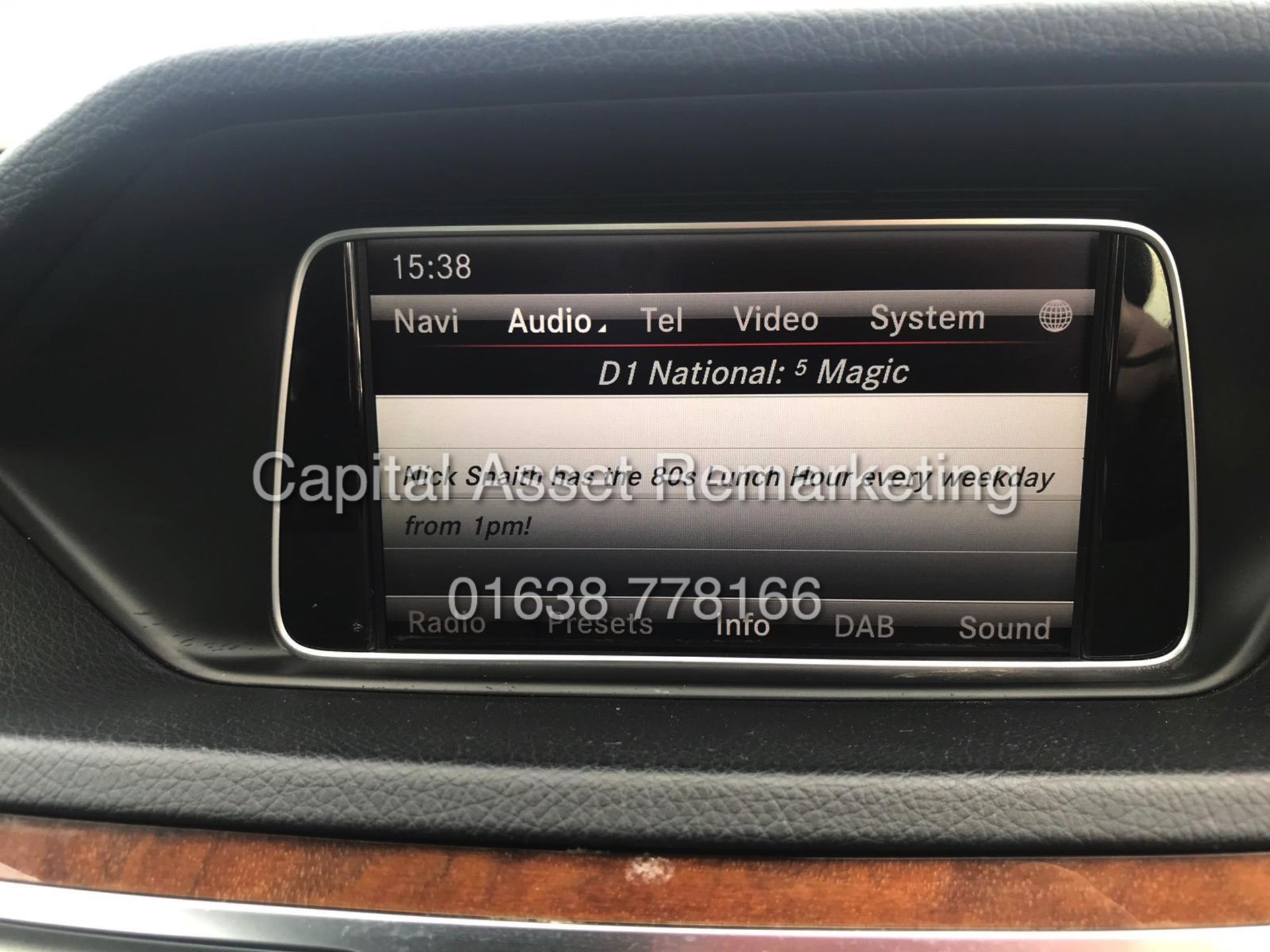 MERCEDES E220d "SPECIAL EQUIPMENT" 7G TRONIC (13 REG - NEW SHAPE) COMAND SAT NAV - LEATHER *LOOK* - Image 10 of 13