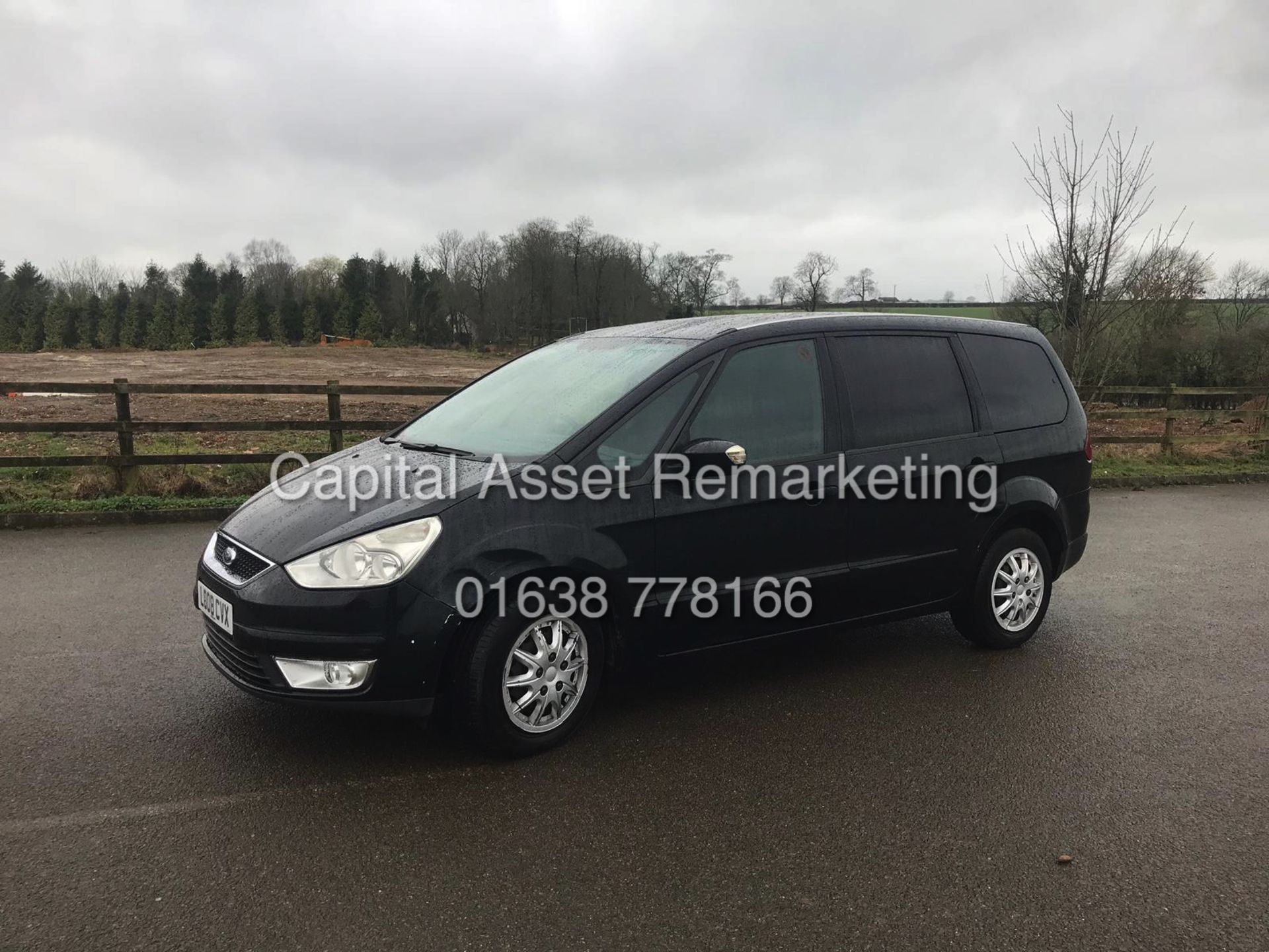 (ON SALE) FORD GALAXY 2.0TDCI "EDGE" 7 SEATER - 08 REG - AIR CON - 1 PREVIOUS OWNER - BLACK