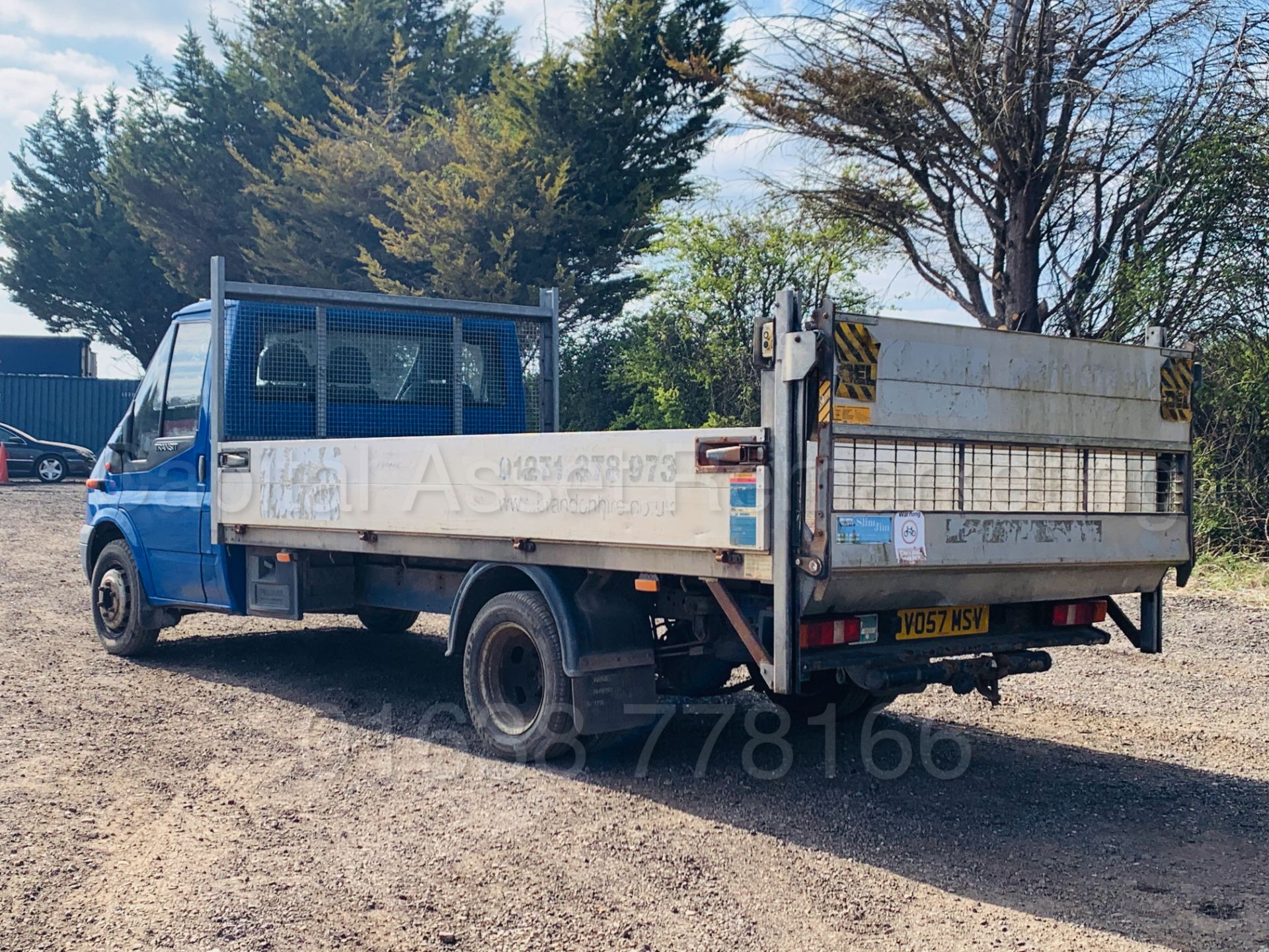 FORD TRANSIT T350L RWD *LWB - DROPSIDE TRUCK* (2008 MODEL) '2.4 TDCI- 115 BHP-6 SPEED' **TAIL-LIFT** - Image 8 of 31