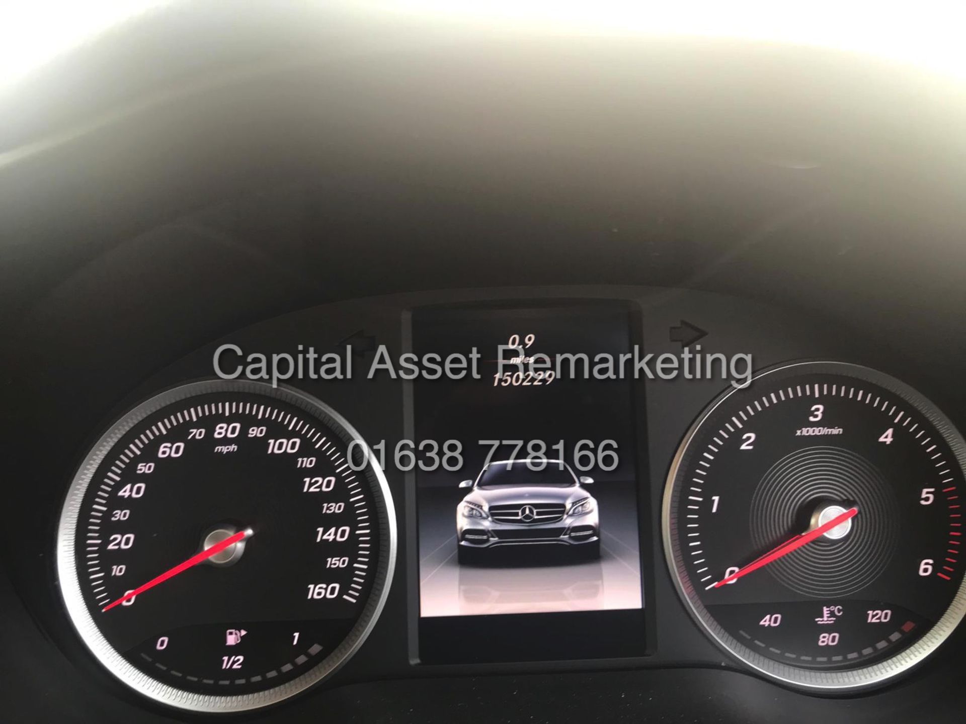 (ON SALE) MERCEDES C220d "SPECIAL EQUIPMENT" (15 REG) 1 OWNER - SAT NAV - FULL LEATHER -STOP / START - Bild 14 aus 14