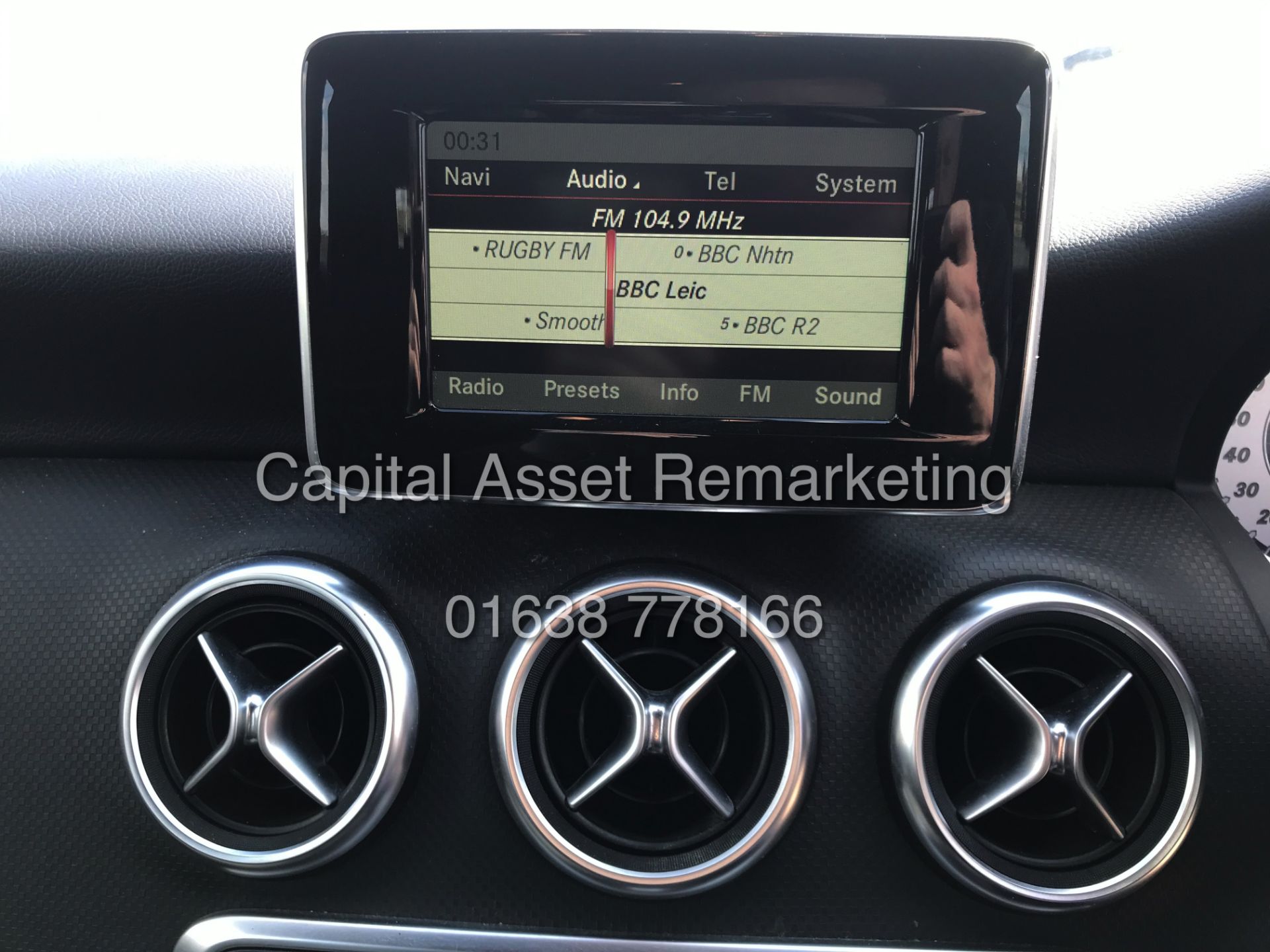 (ON SALE) MERCEDES A180d "SPORT" (15 REG) ONLY 1 OWNER FSH - SAT NAV - LEATHER - AIR CON - CRUISE - Bild 13 aus 21