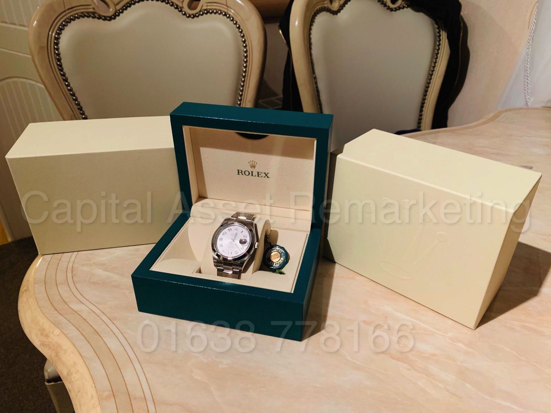 (ON SALE) ROLEX OYSTER PERPETUAL *41MM DATEJUST* (BRAND NEW/UN-WORN) *GENUINE* (ALL PAPERWORK & BOX) - Image 6 of 10