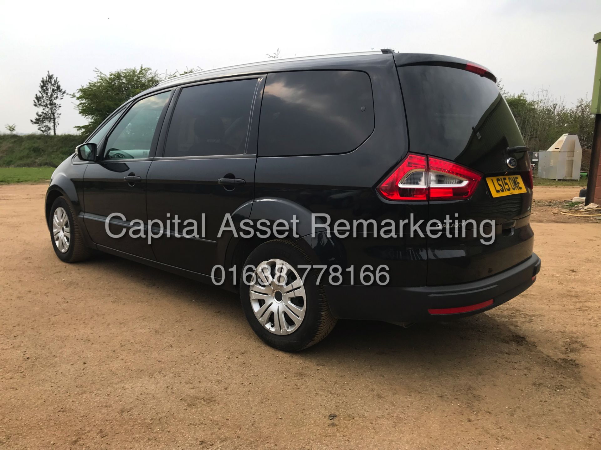 FORD GALAXY 2.0 TDCI "POWER-SHIFT / ZETEC" 7 SEATER (15 REG - NEW SHAPE) 1 OWNER - 140BHP - AIR CON - Bild 5 aus 22