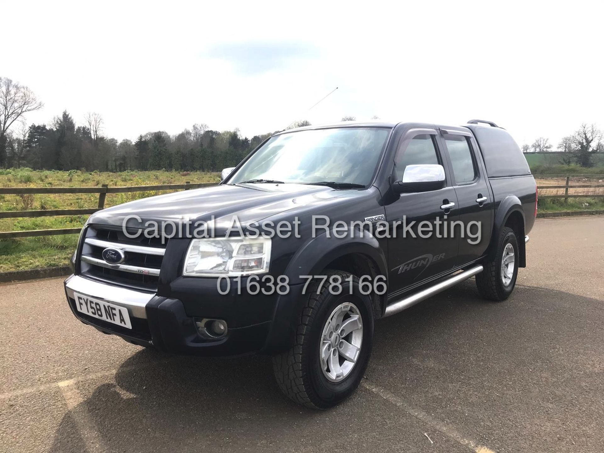 FORD RANGER 3.0TDCI "THUNDER / AUTOMATIC" D/C (2009 MODEL) TOP SPEC - LEATHER - AIR CON **NO VAT** - Bild 2 aus 14