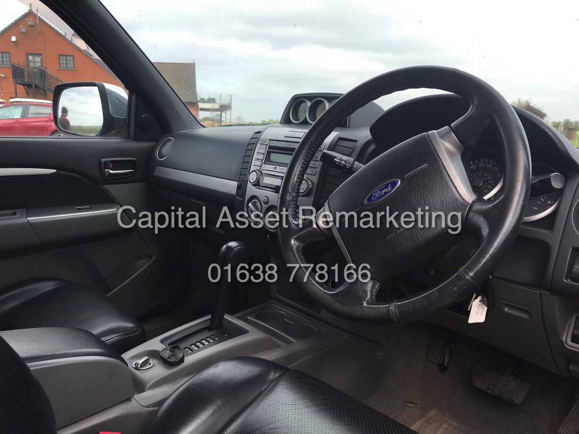 FORD RANGER 3.0TDCI "THUNDER / AUTOMATIC" D/C (2009 MODEL) TOP SPEC - LEATHER - AIR CON **NO VAT** - Image 7 of 14