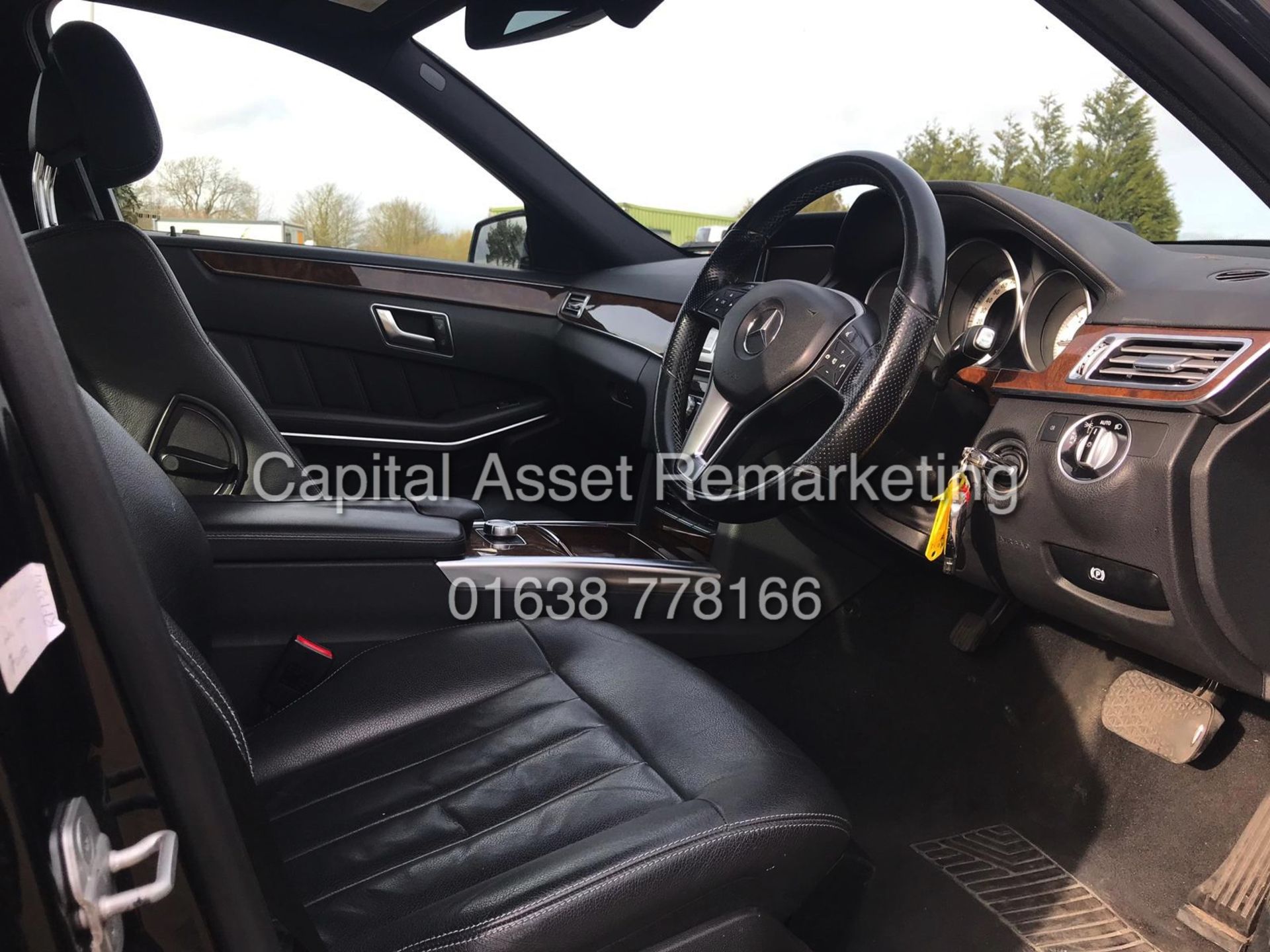 (ON SALE) MERCEDES E220d "SE" AUTO - NEW SHAPE - BLACK - 13 REG - MASSIVE SPEC - SAT NAV - LEATHER - Image 16 of 17