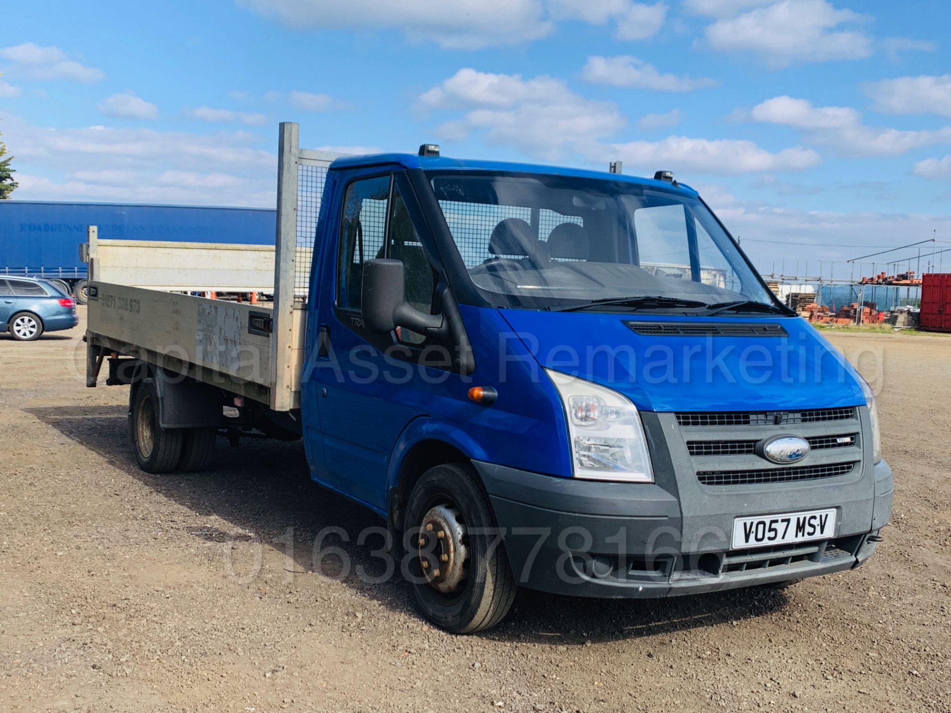 FORD TRANSIT T350L RWD *LWB - DROPSIDE TRUCK* (2008 MODEL) '2.4 TDCI- 115 BHP-6 SPEED' **TAIL-LIFT** - Image 3 of 31